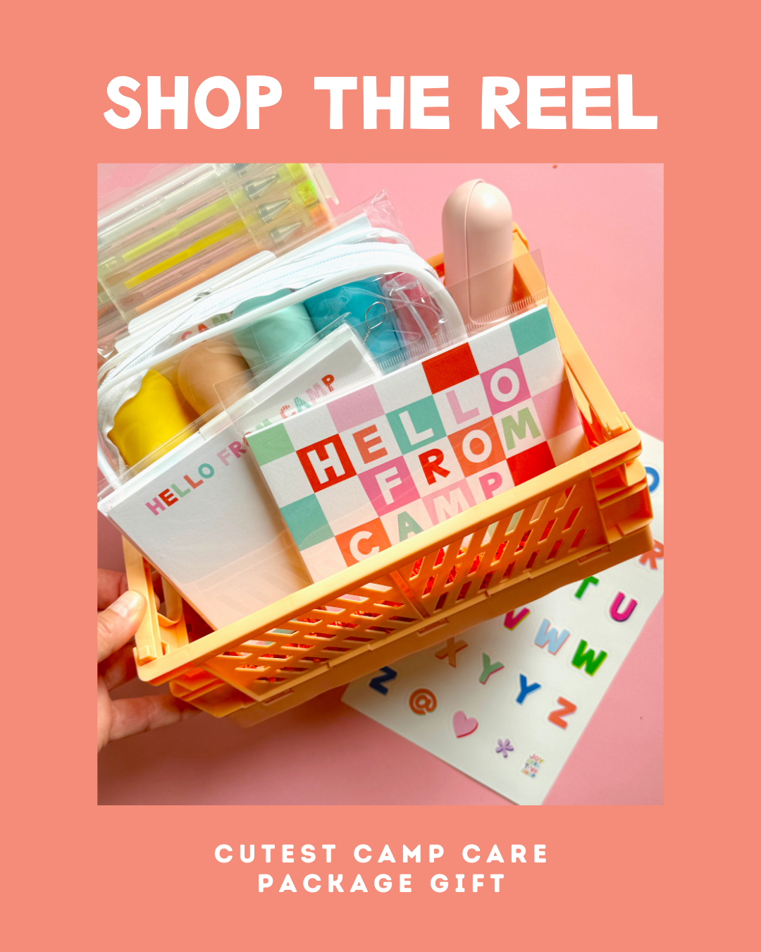 Shop the Reel : Cutest Camp Care Package Gift – Joy Creative Shop