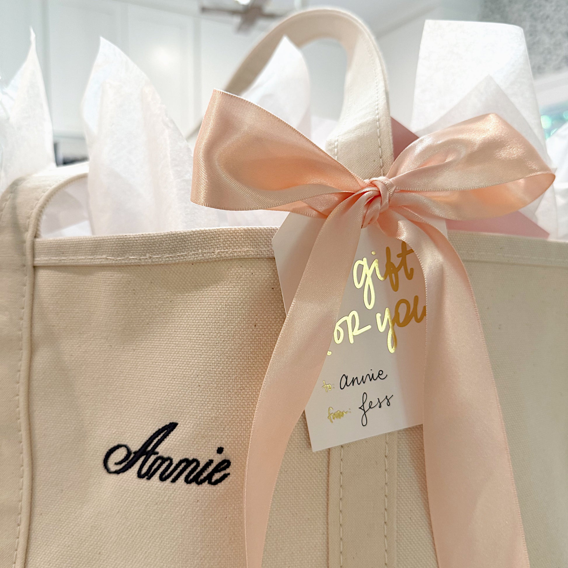 "A Gift for You" Gold Foil Gift Tags