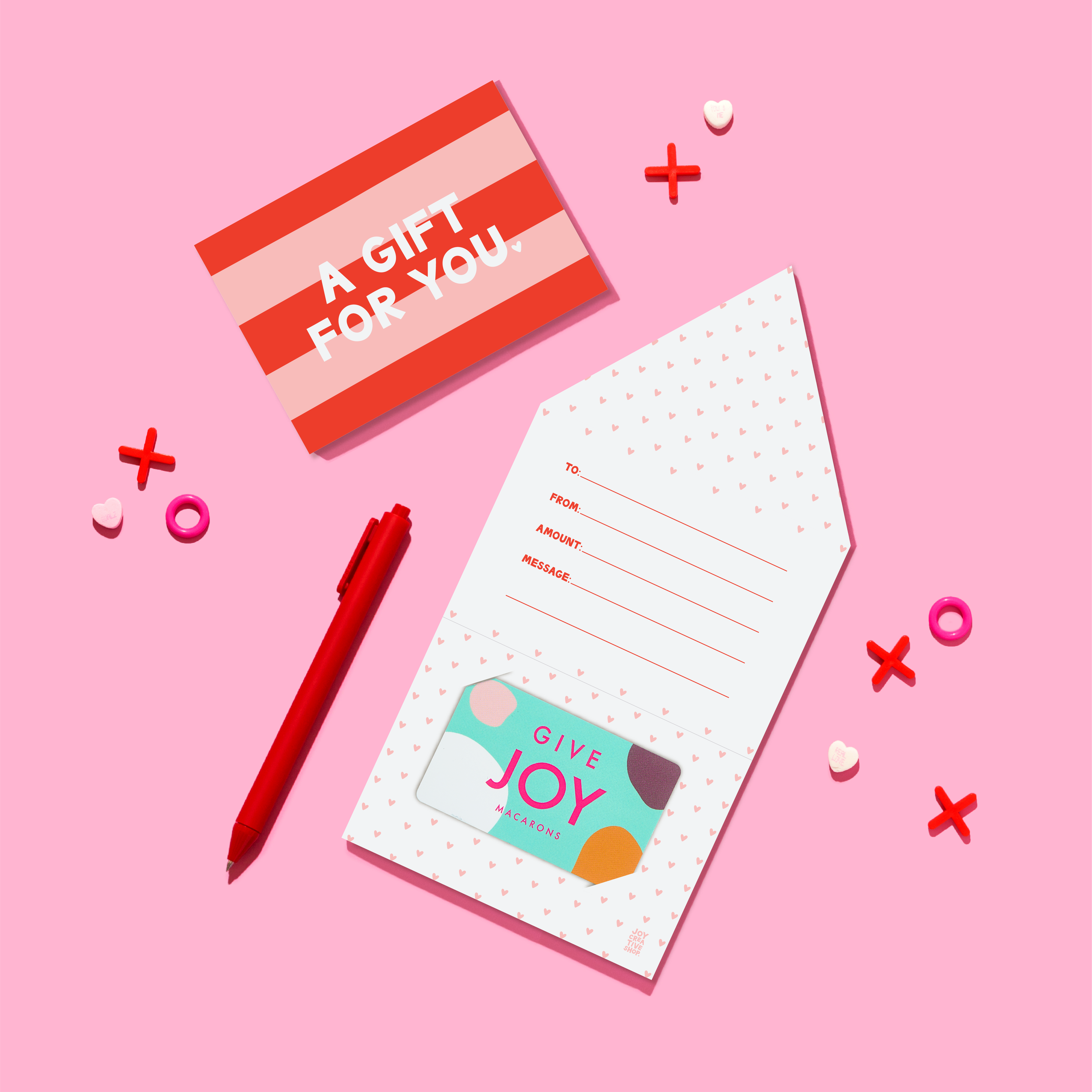 Red & Pink Valentine Gift Card Holders – Joy Creative Shop