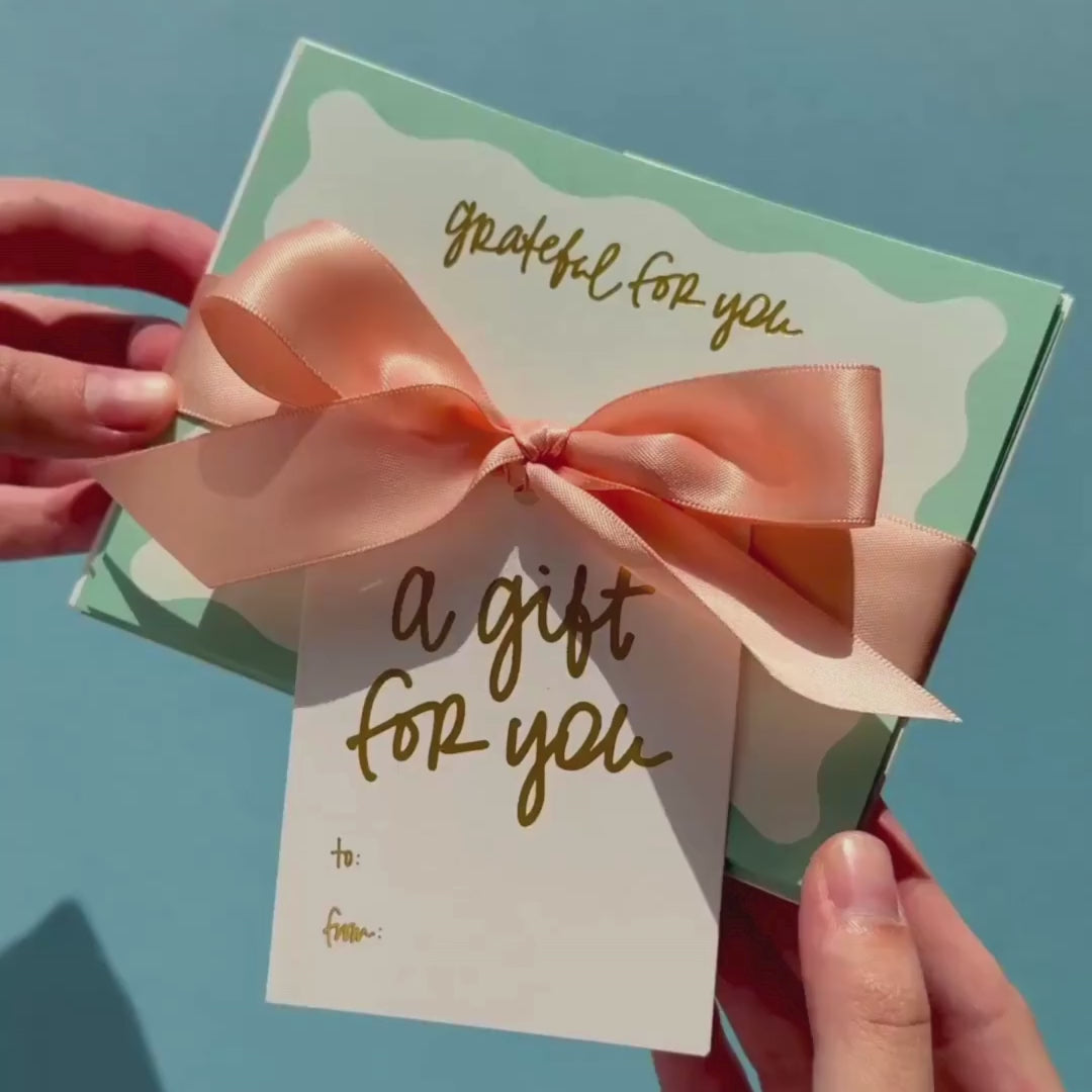 "A Gift for You" Gold Foil Gift Tags