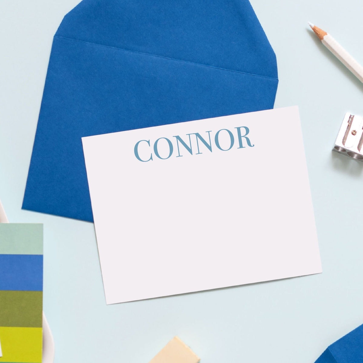Simple Serif Personalized Stationery