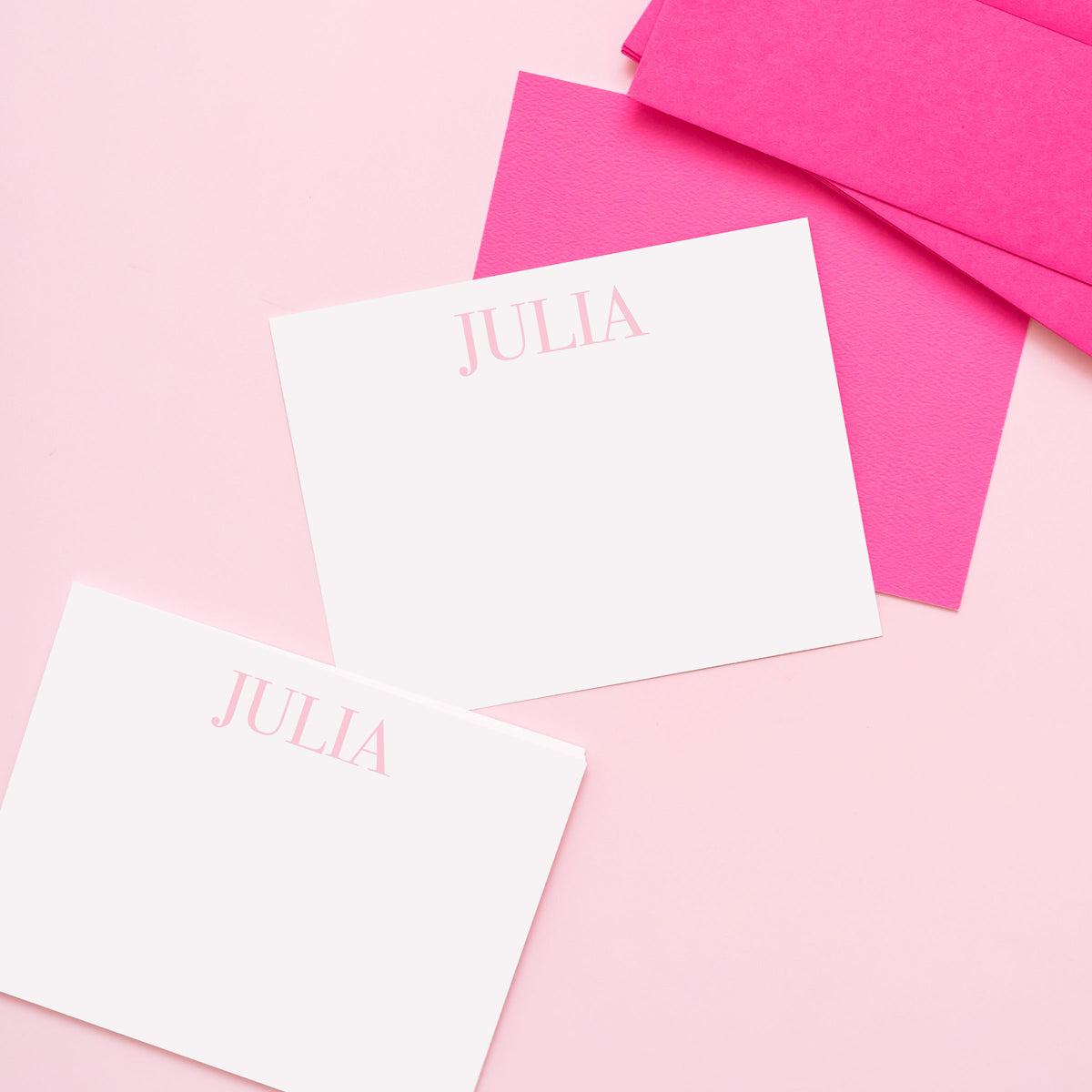Simple Serif Personalized Stationery