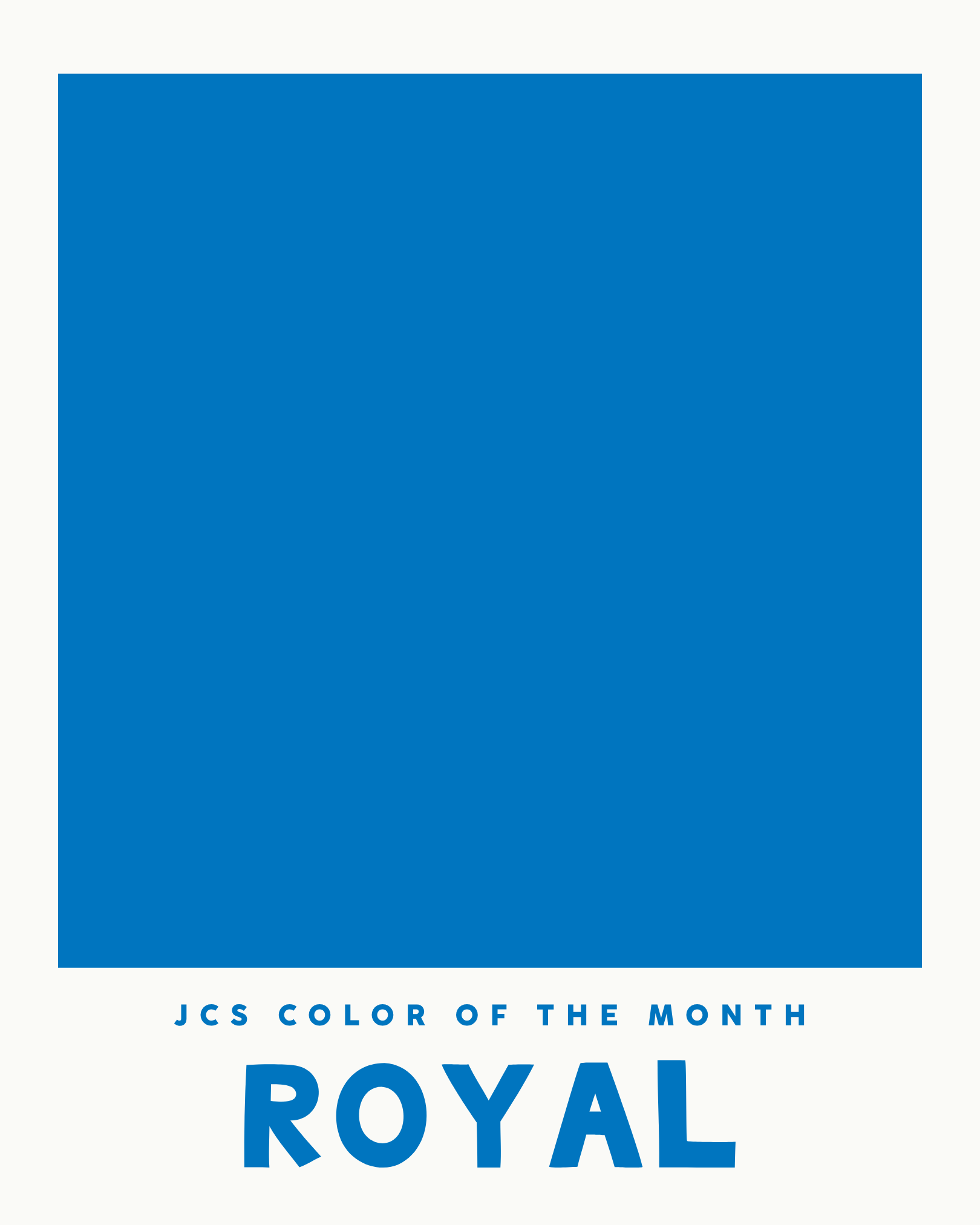 August Color of the Month: Royal