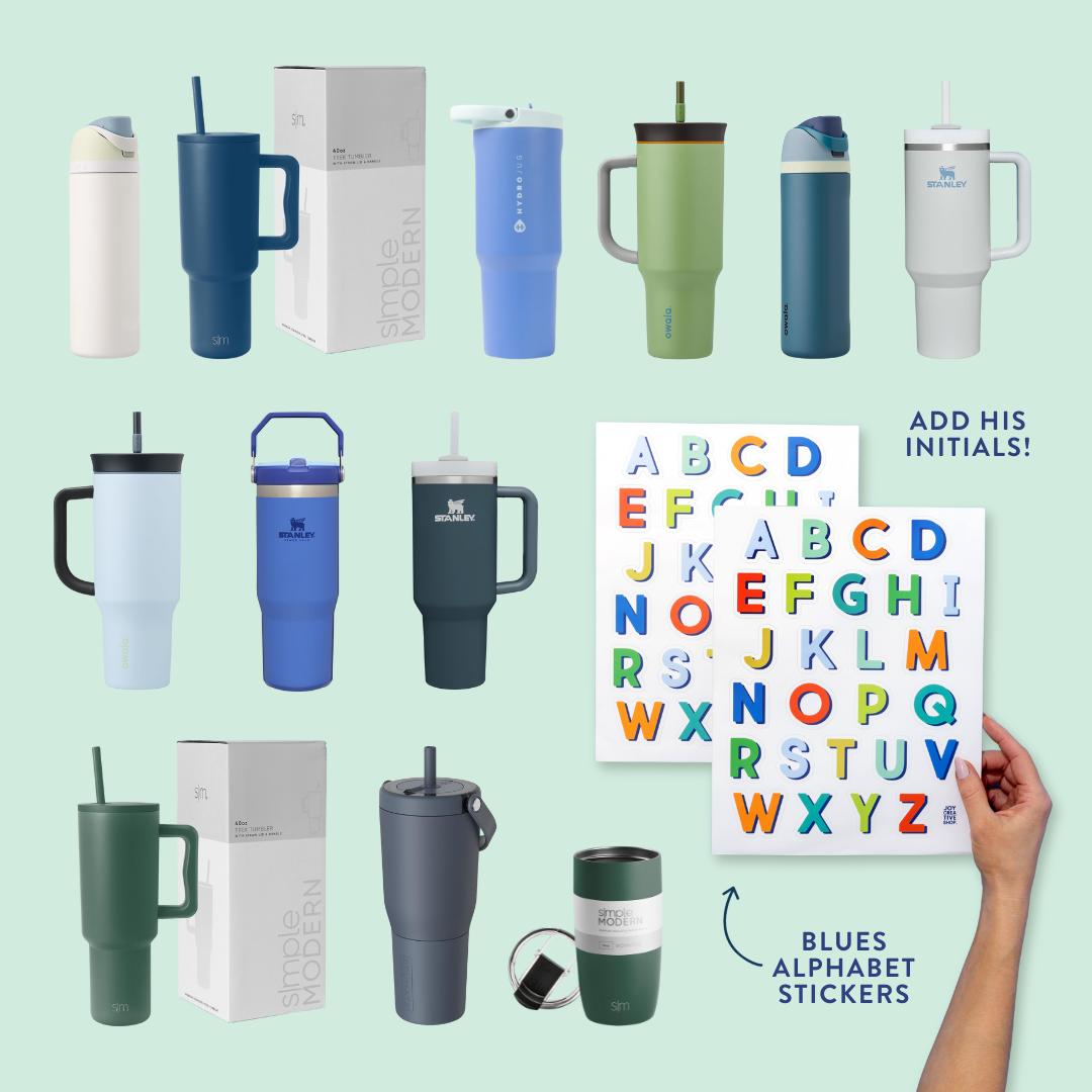 Blues Water Bottle Gift Guide