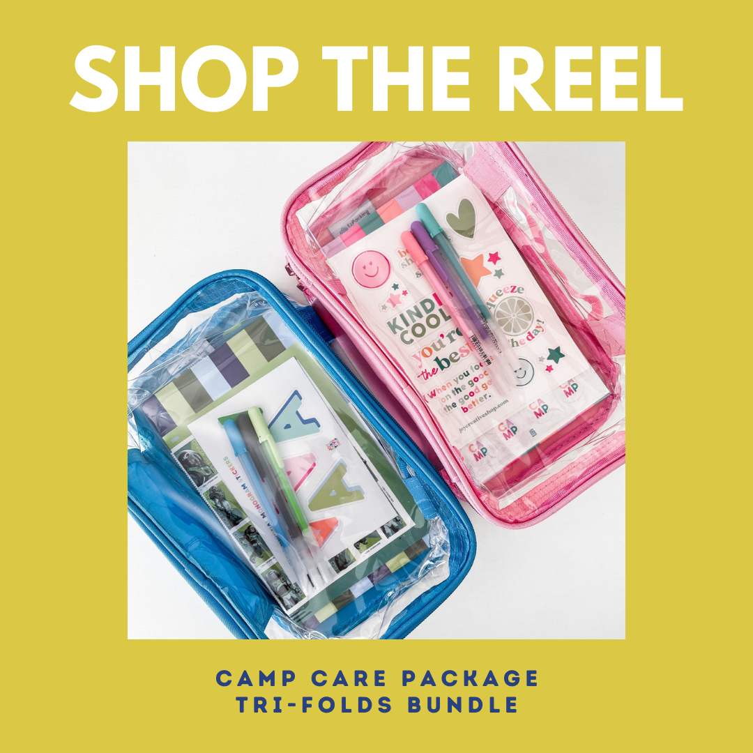 Shop the Reel : Camp Care Package Tri-Folds Bundle