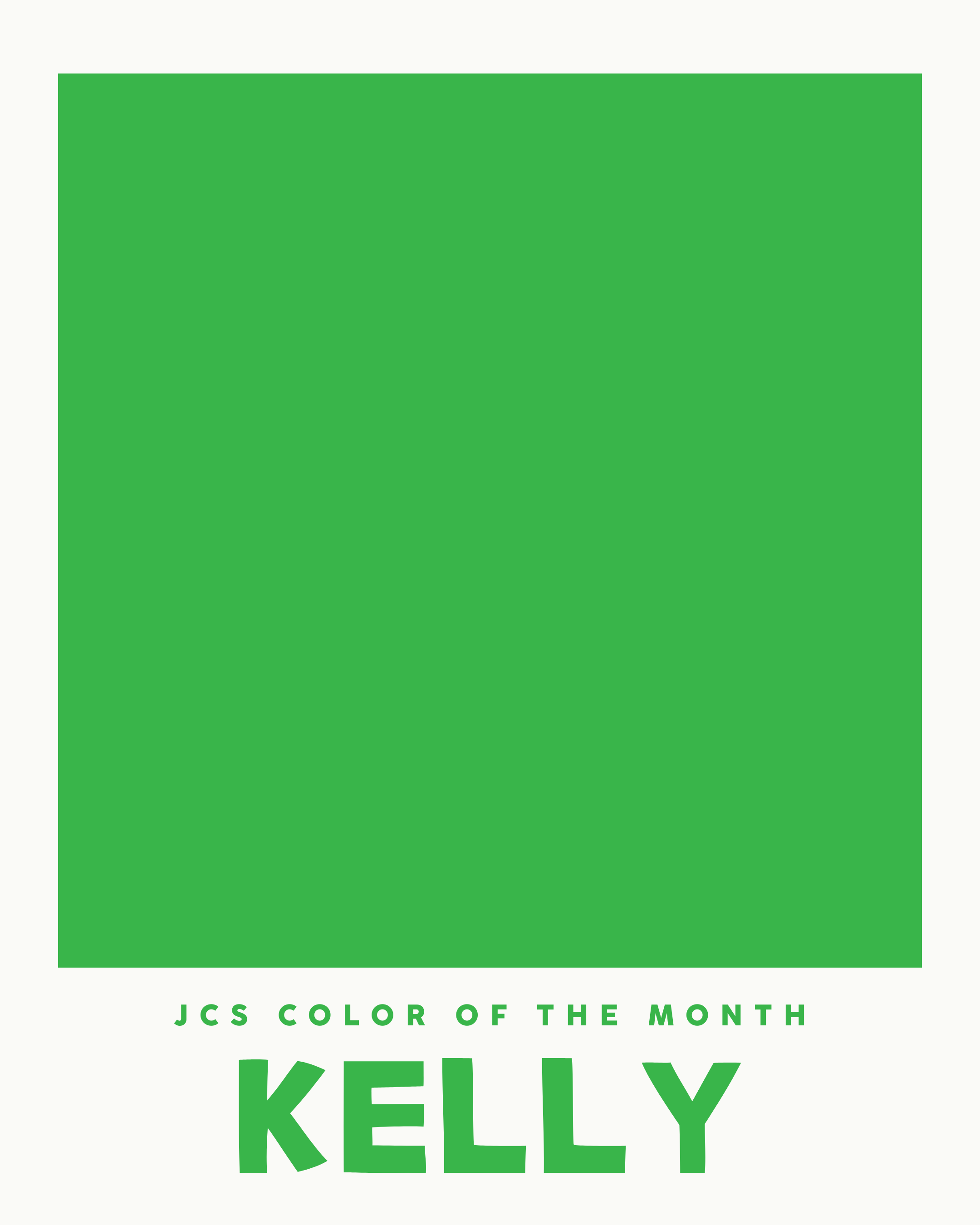 March Color of the Month: Kelly