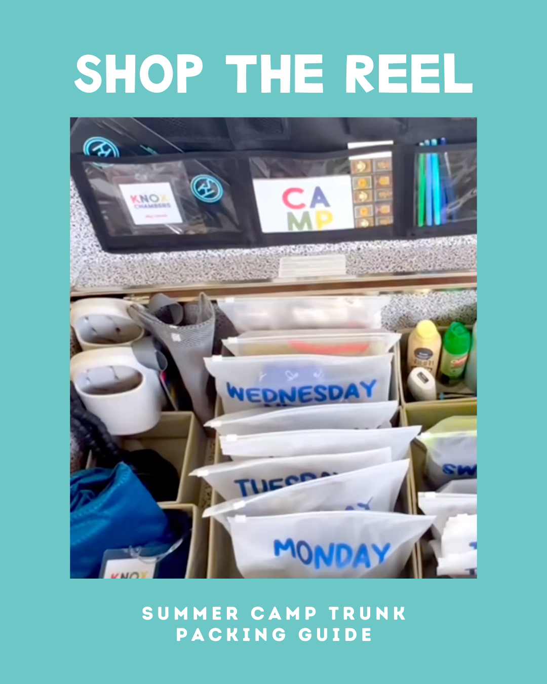 Shop the Reel : Summer Camp Packing Guide