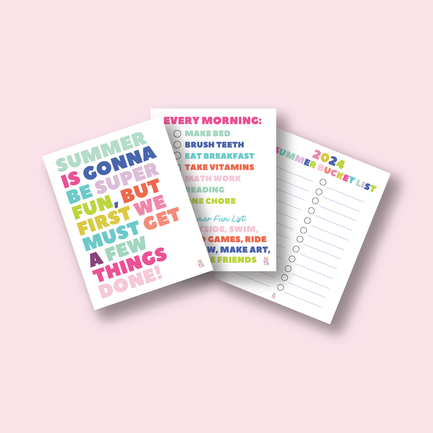 Summer Fun Printables