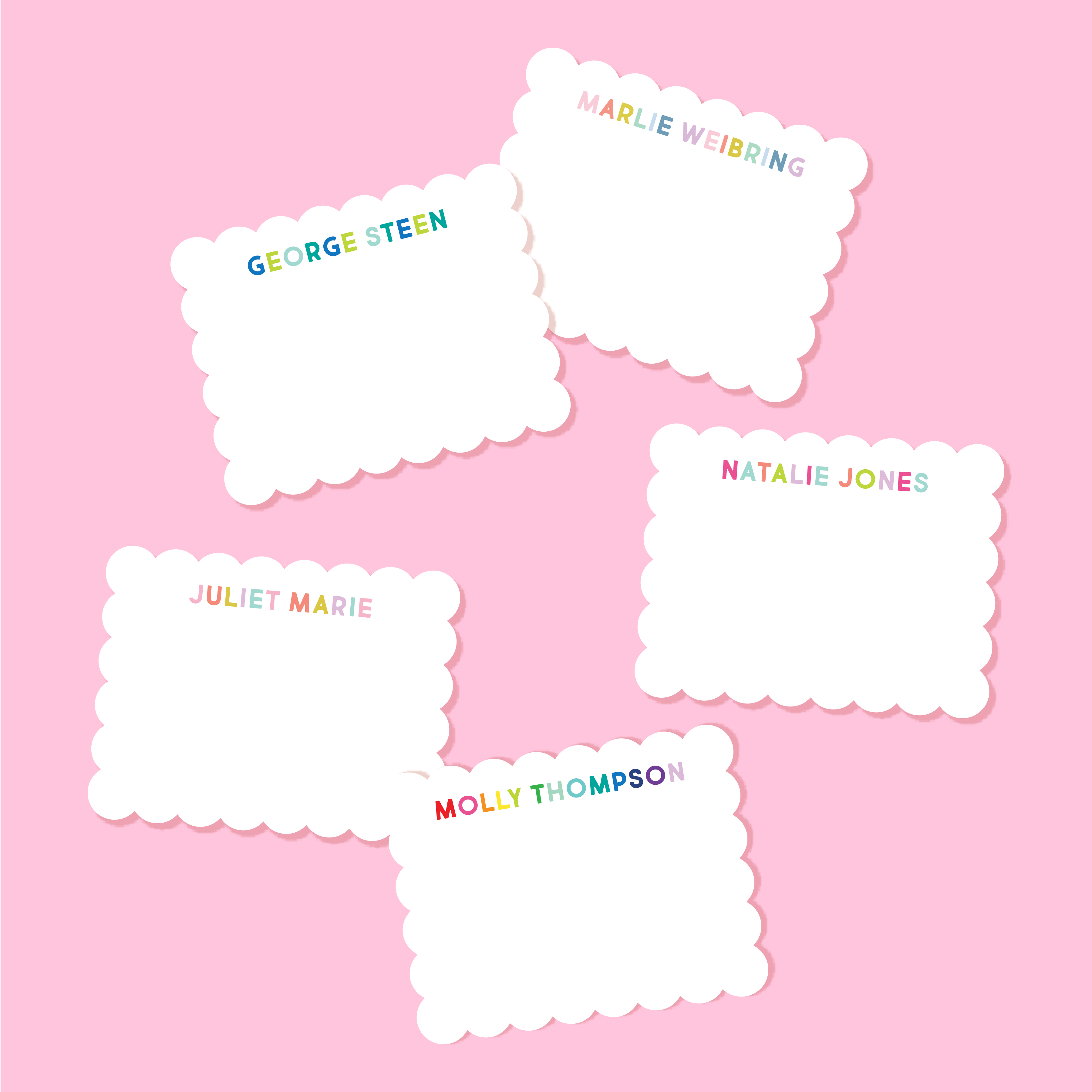 Scallop Stationery