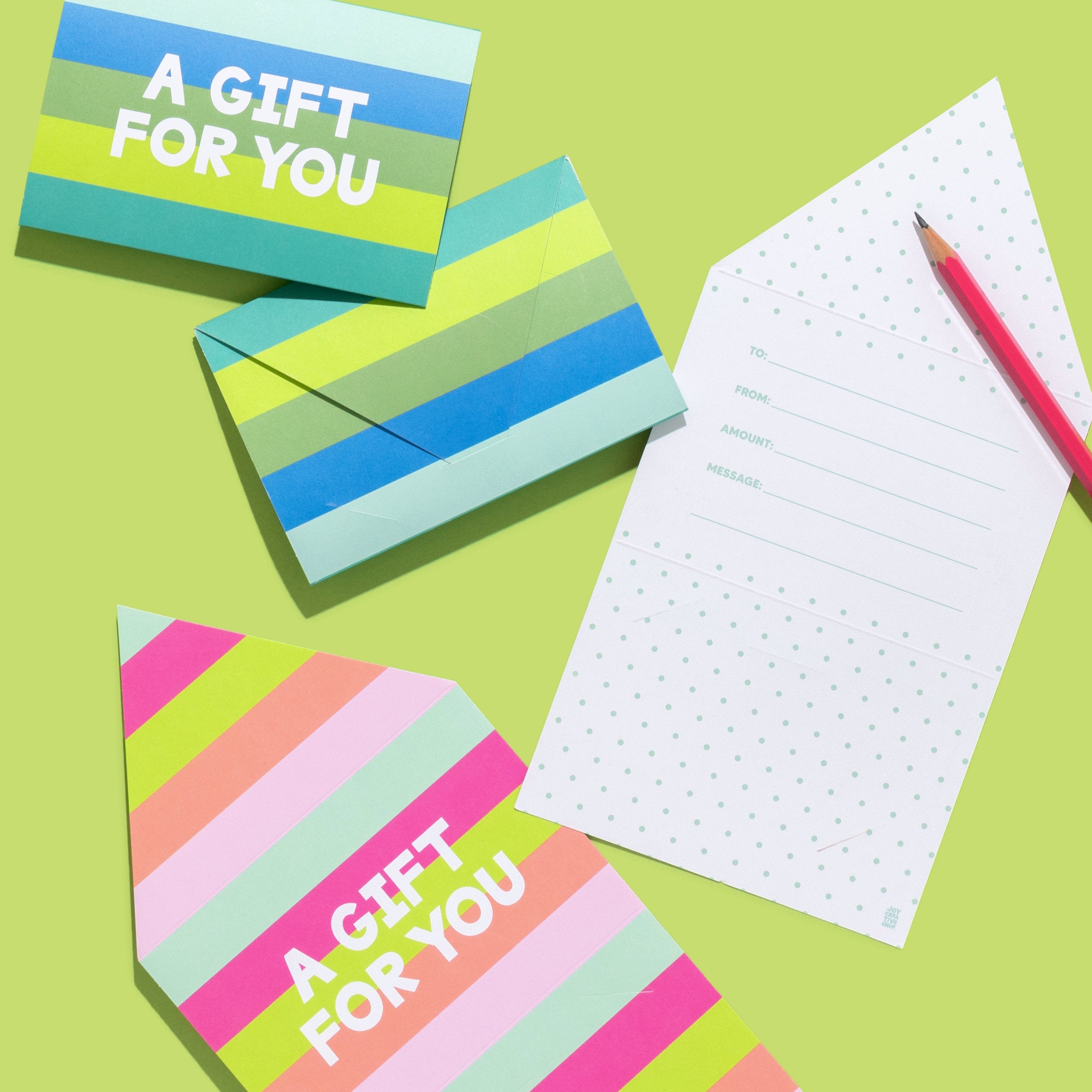 Gift Card Holders