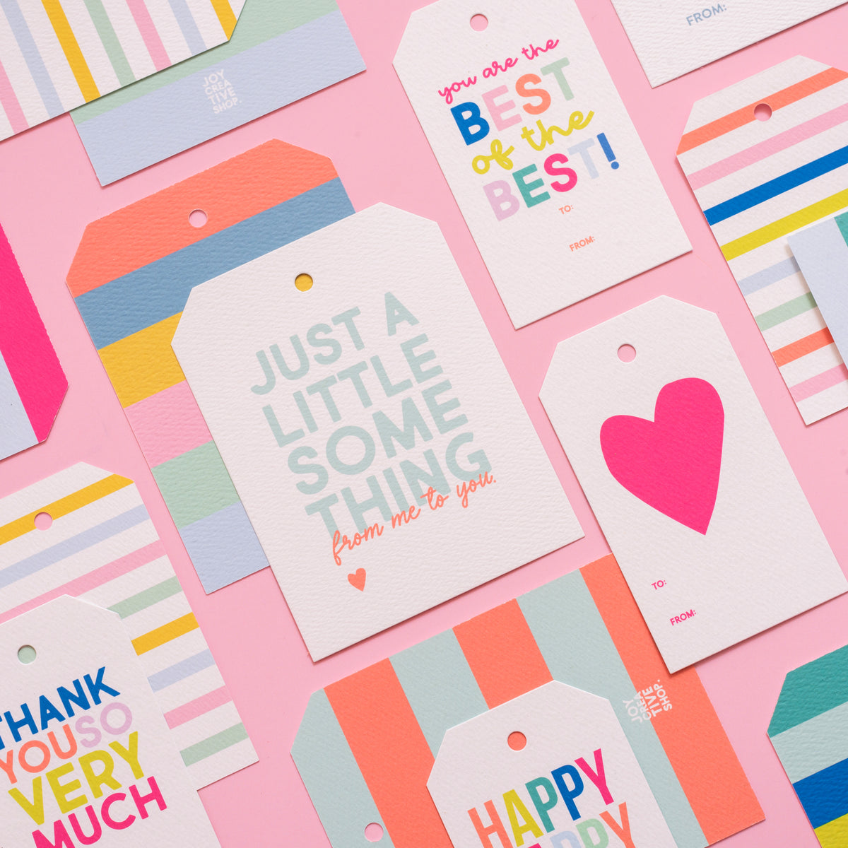 To From Gift Tags – Joy Creative Shop