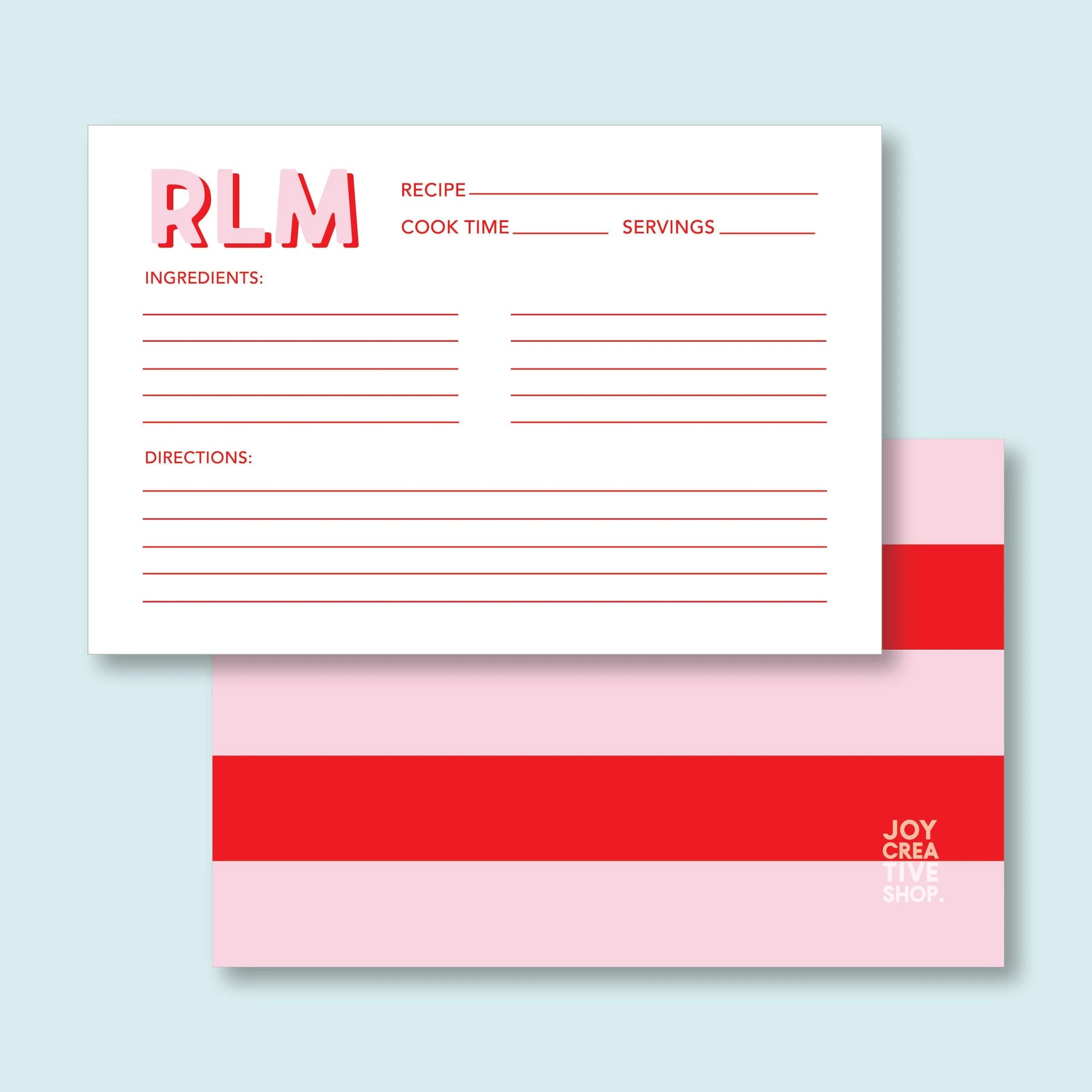 Recipe Cards