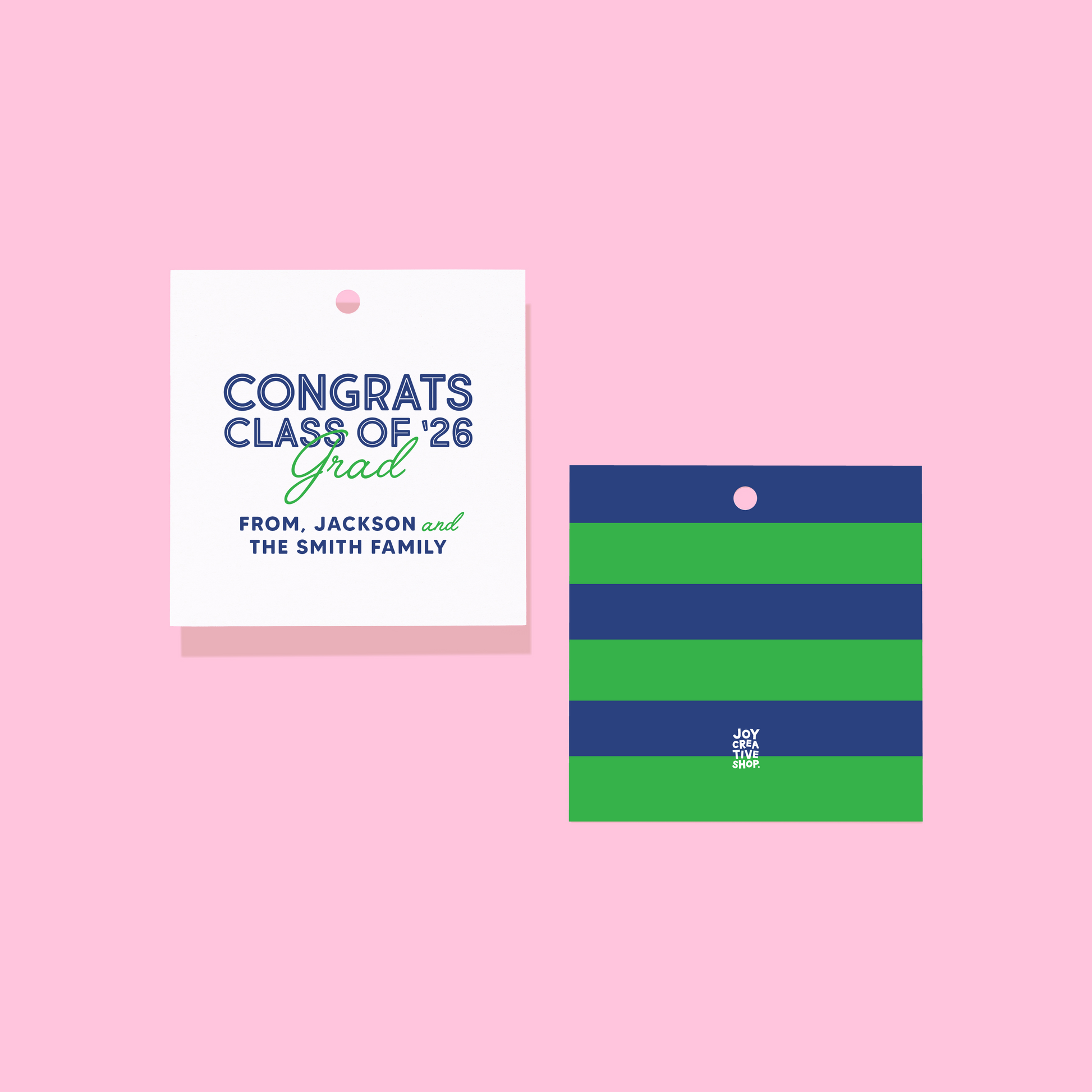 Congrats Class of '26 Graduation Gift Tag