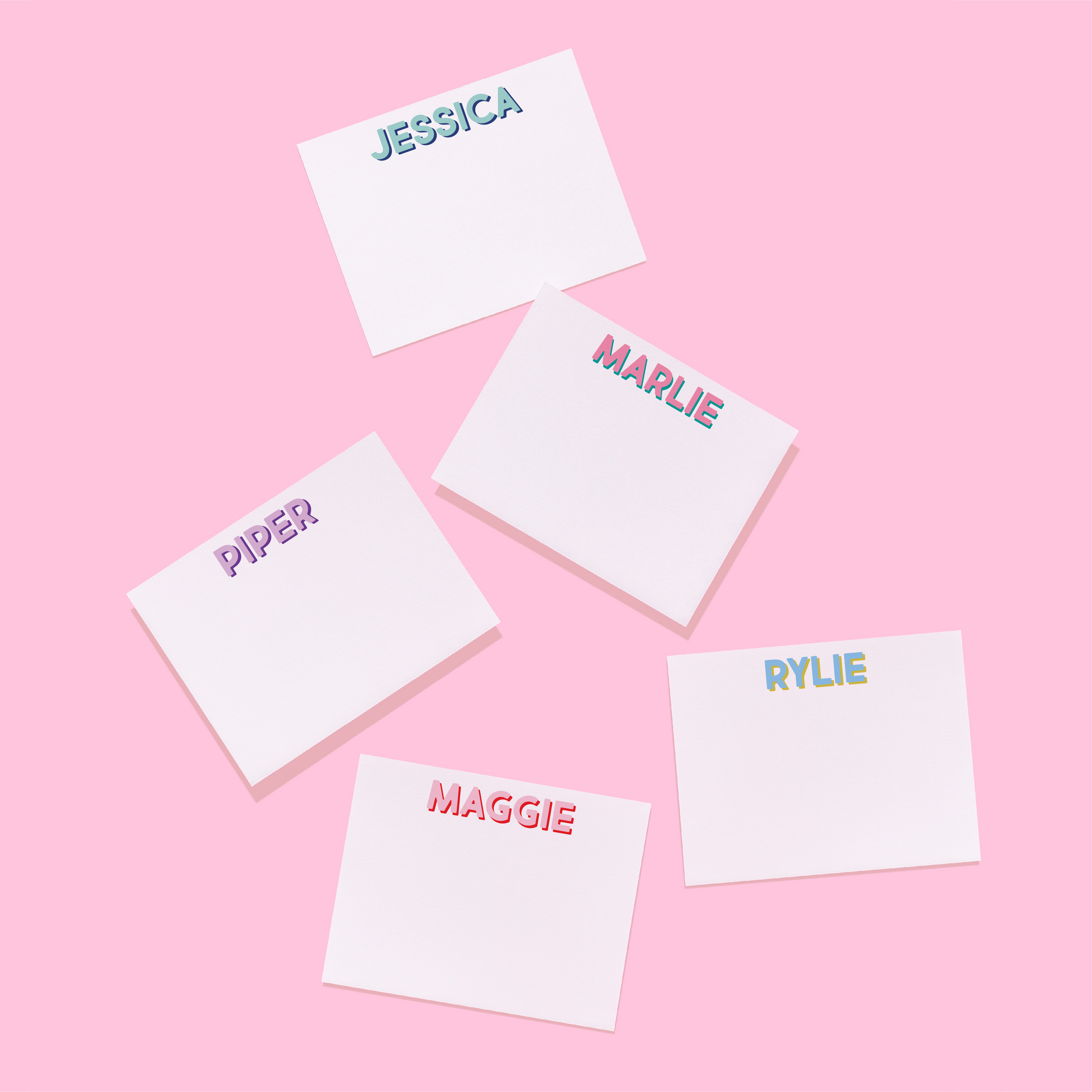 Modern Classics Personalized Stationery