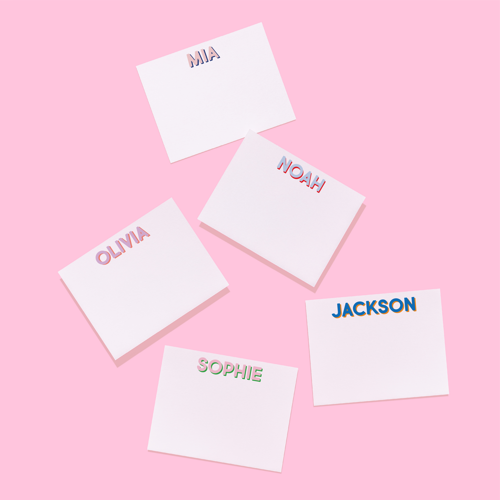 Modern Classics Personalized Stationery