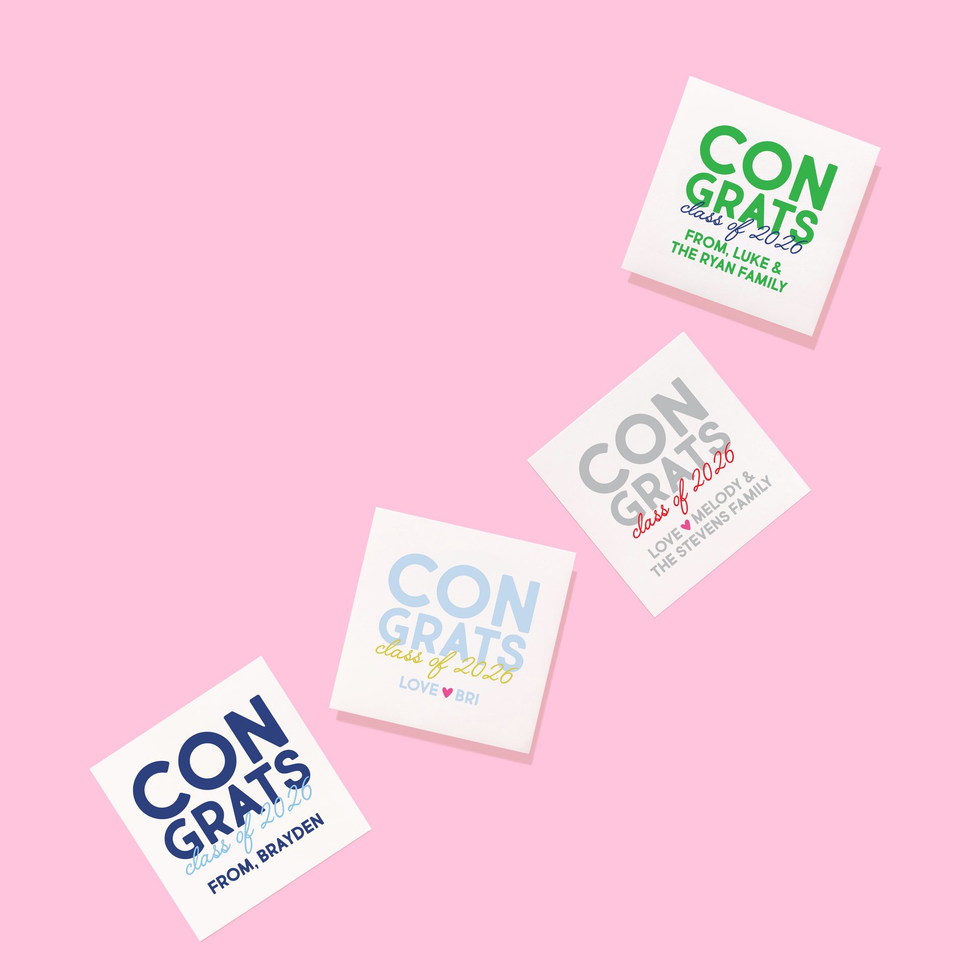 Congrats Class of 2026 Graduation Sticker