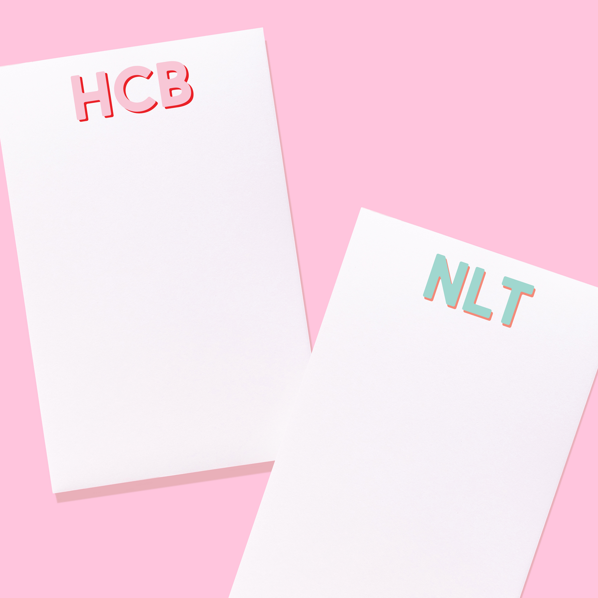 Modern Classics Monogram Notepad