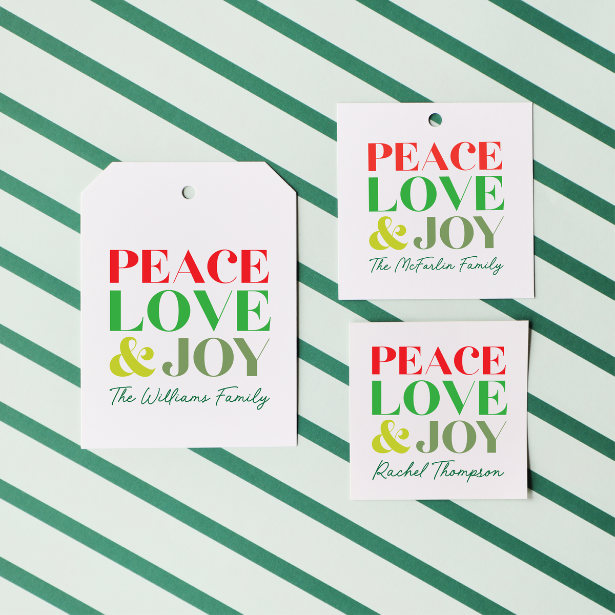 Peace, Love &amp; Joy - Traditional