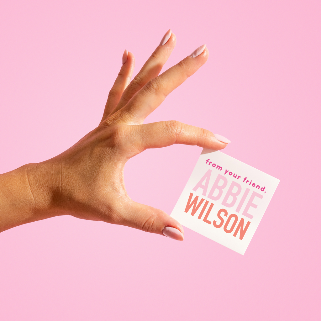 From Your Friend Stickers