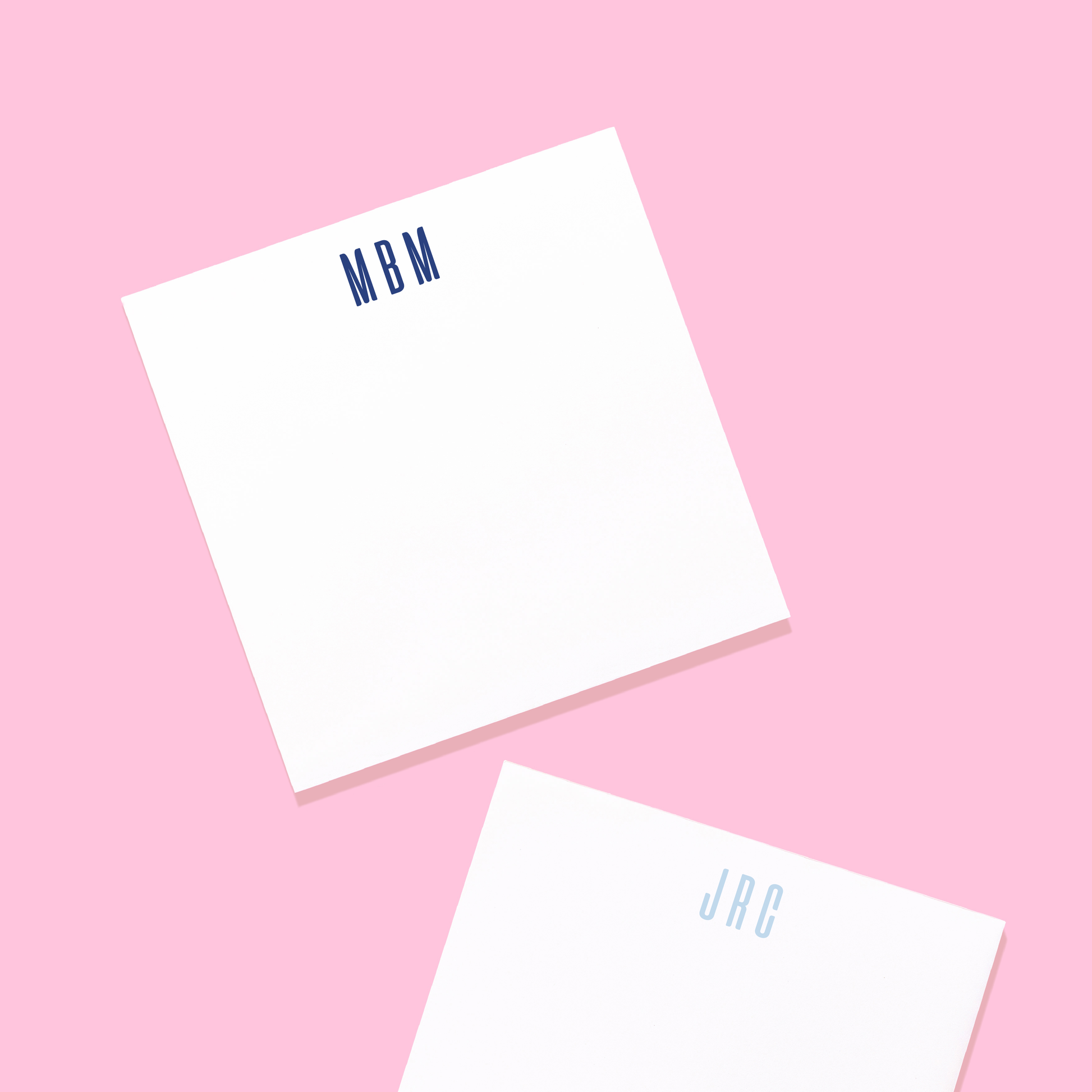 Classic Monogram Personalized Notepad