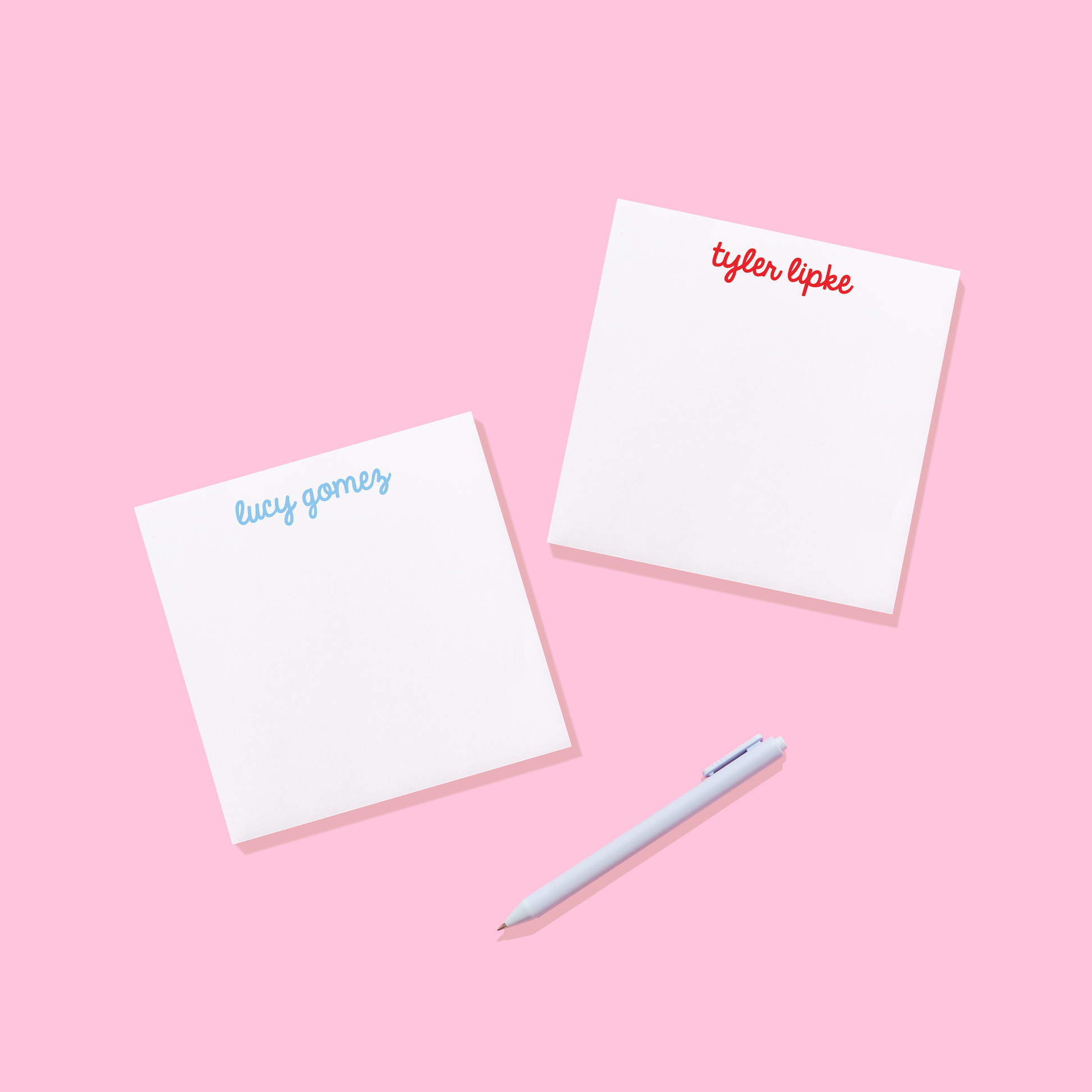 Script Personalized Notepad