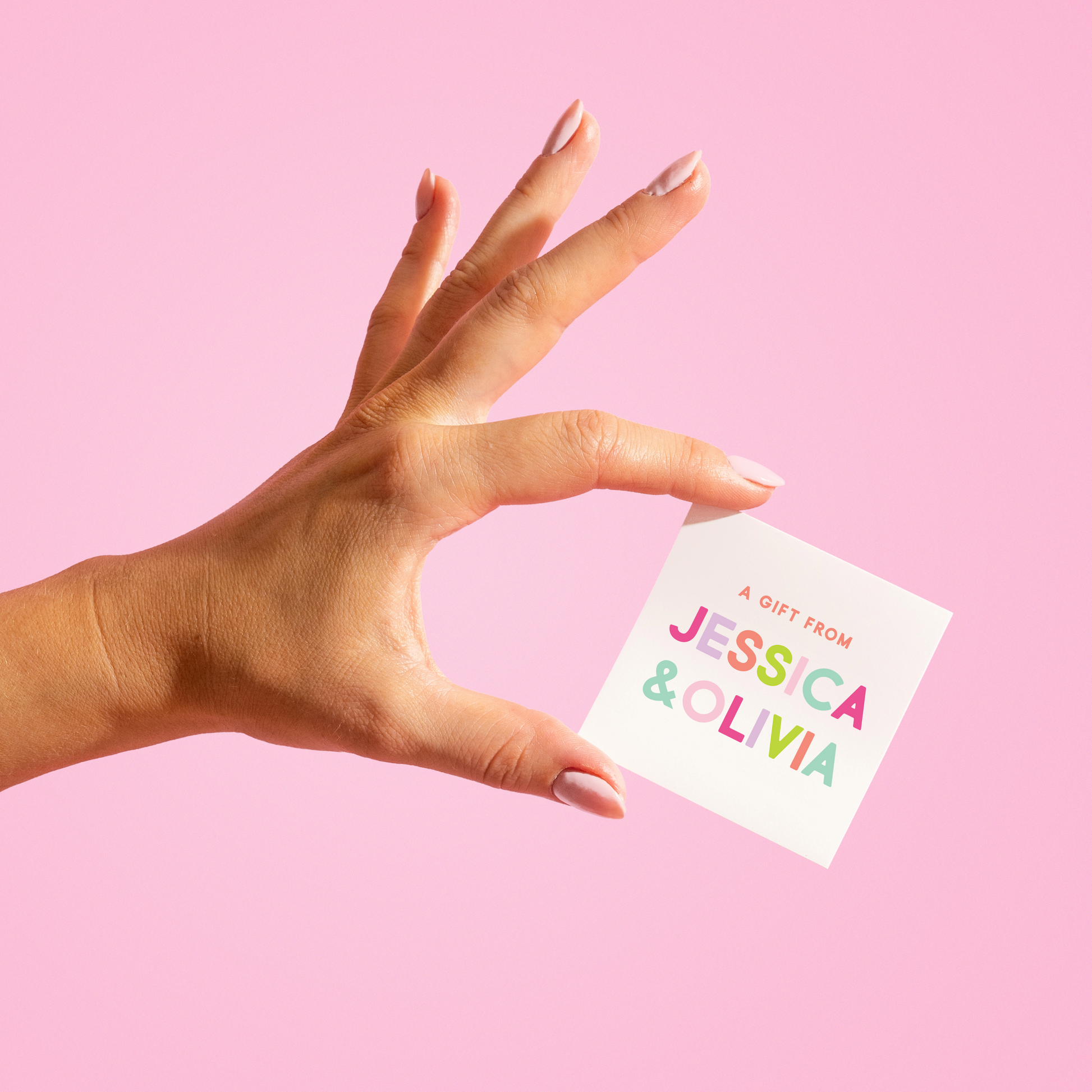 Colorful Names Stickers