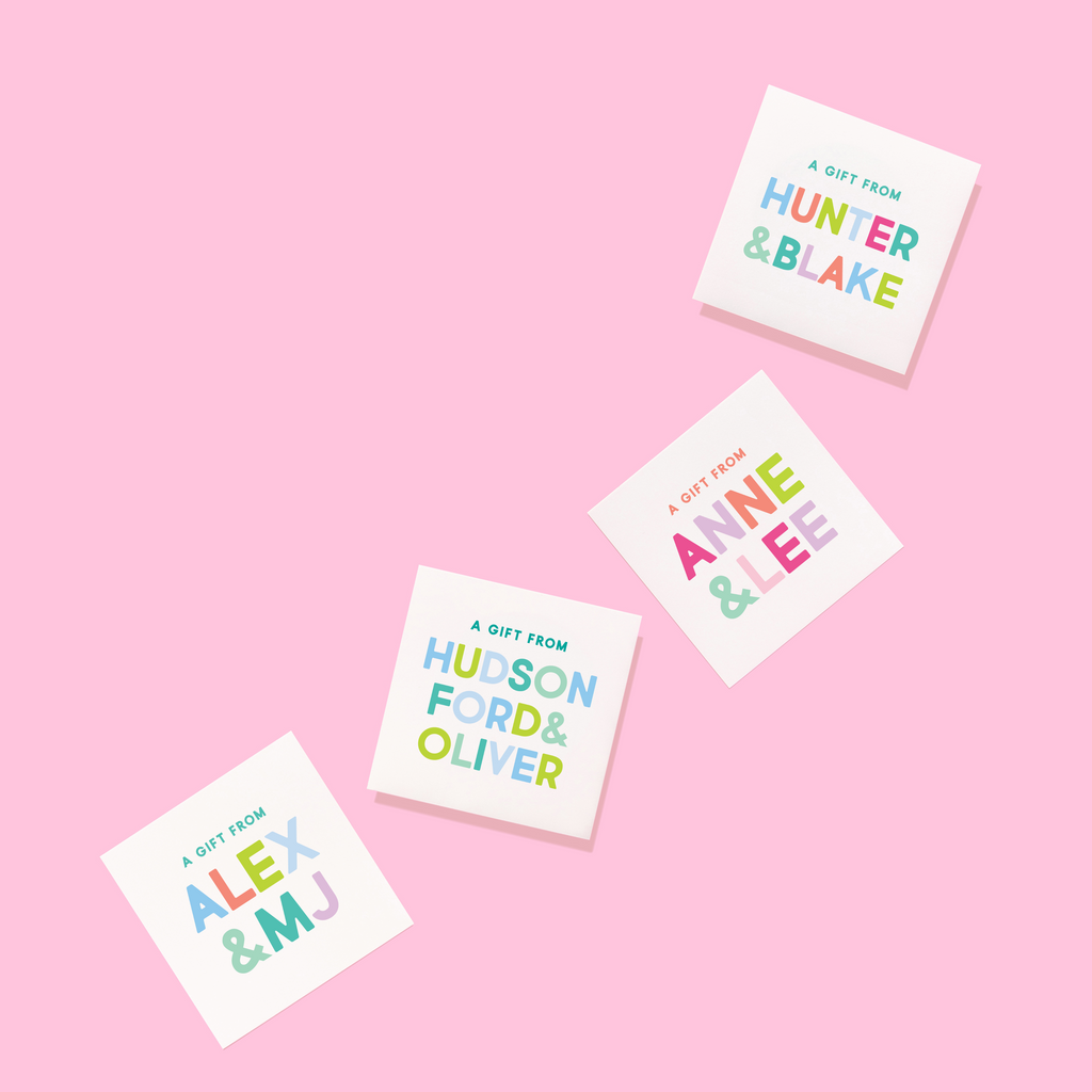 Colorful Names Stickers