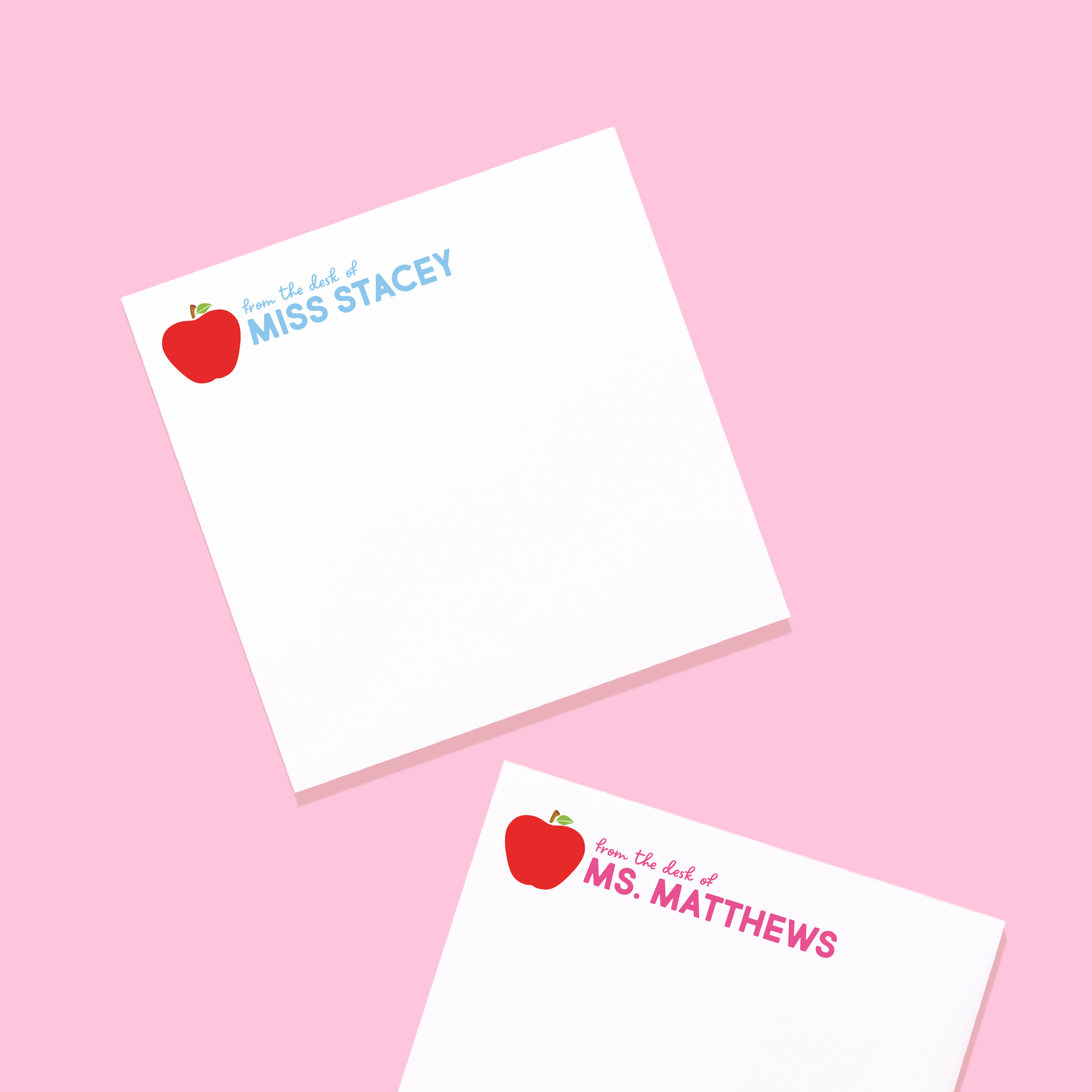 Teacher Personalized Notepad