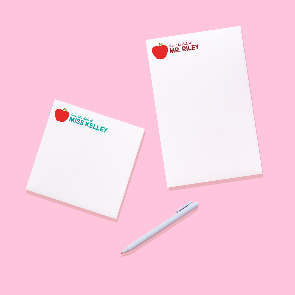 Teacher Personalized Notepad