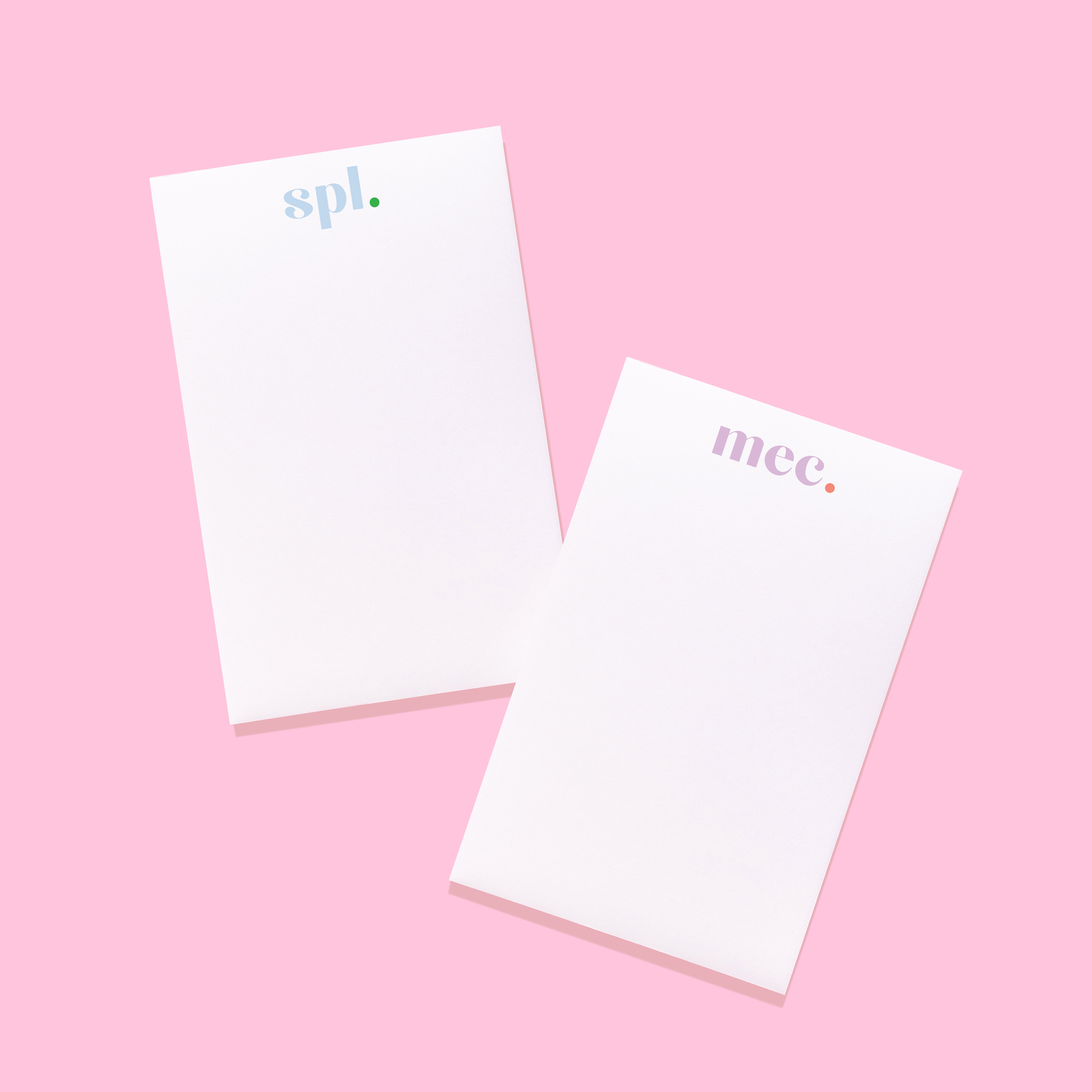 Modern Monogram Personalized Notepad