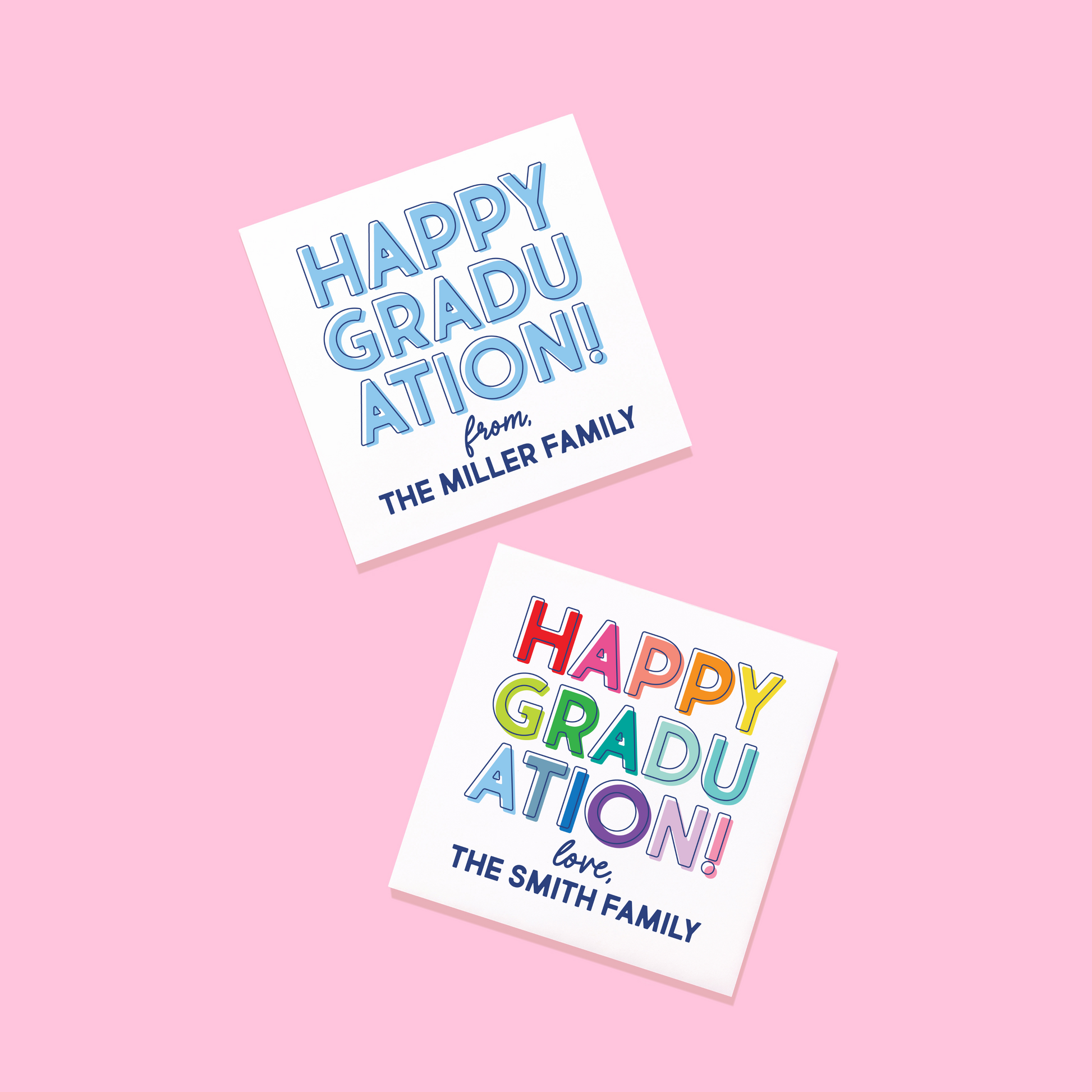 Happy Graduation Gift Stickers