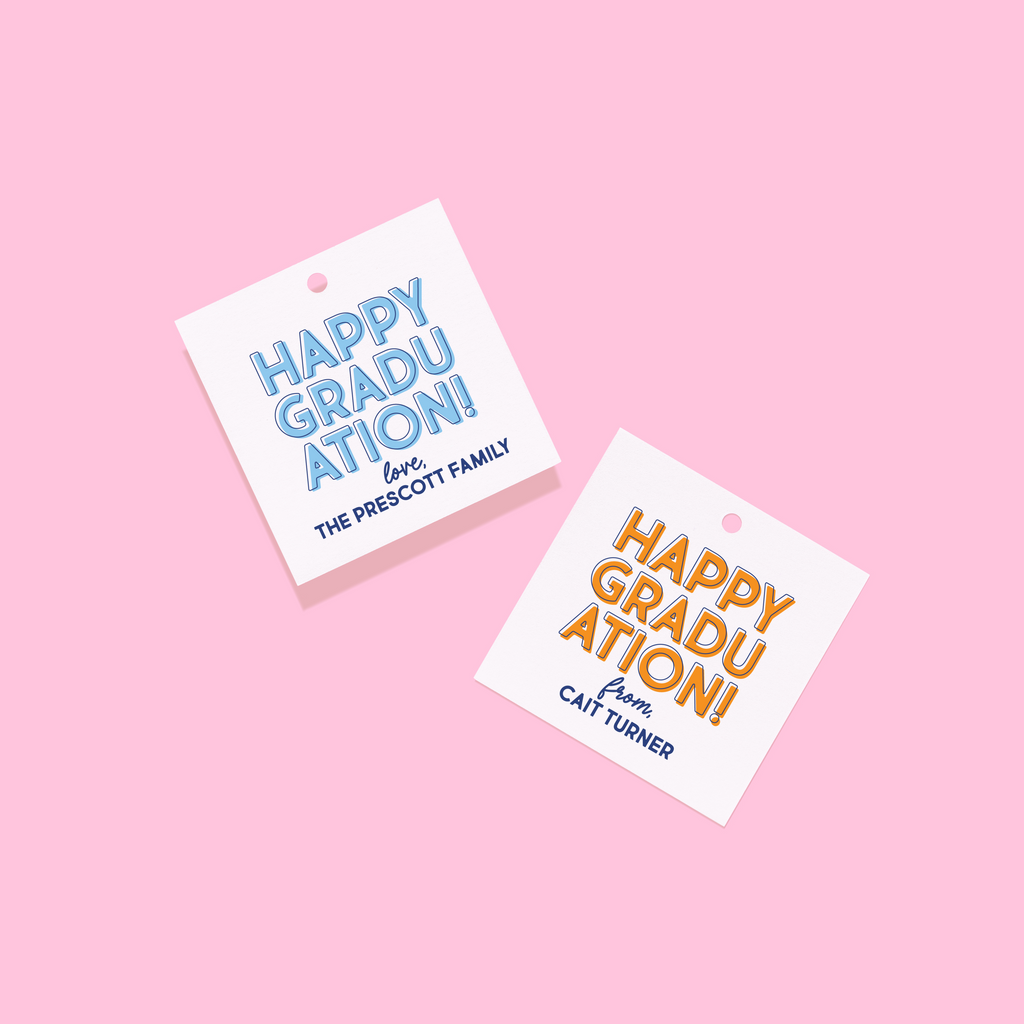 Happy Graduation Gift Tag
