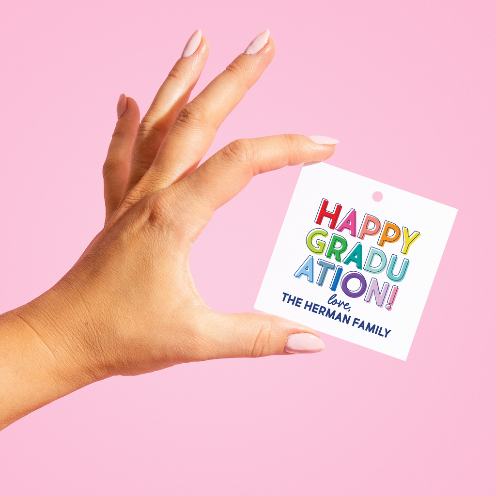 Happy Graduation Gift Tag