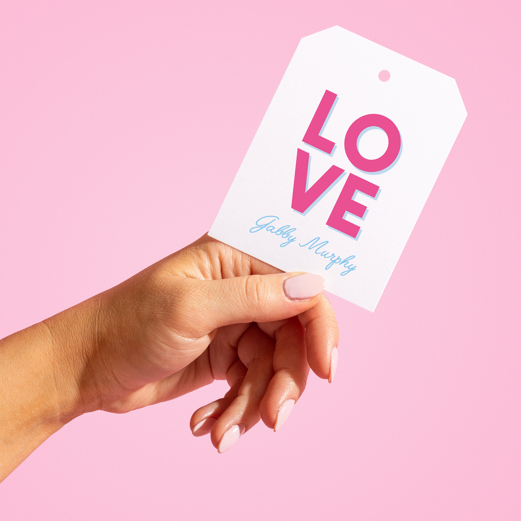 Love Name Gift Tags