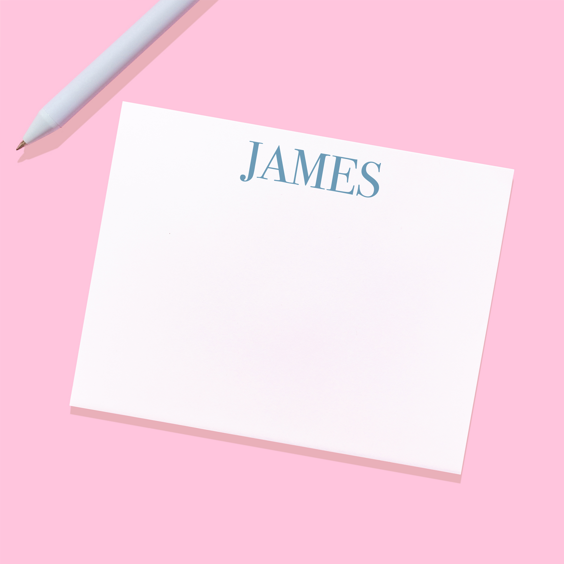 Simple Serif Personalized Stationery