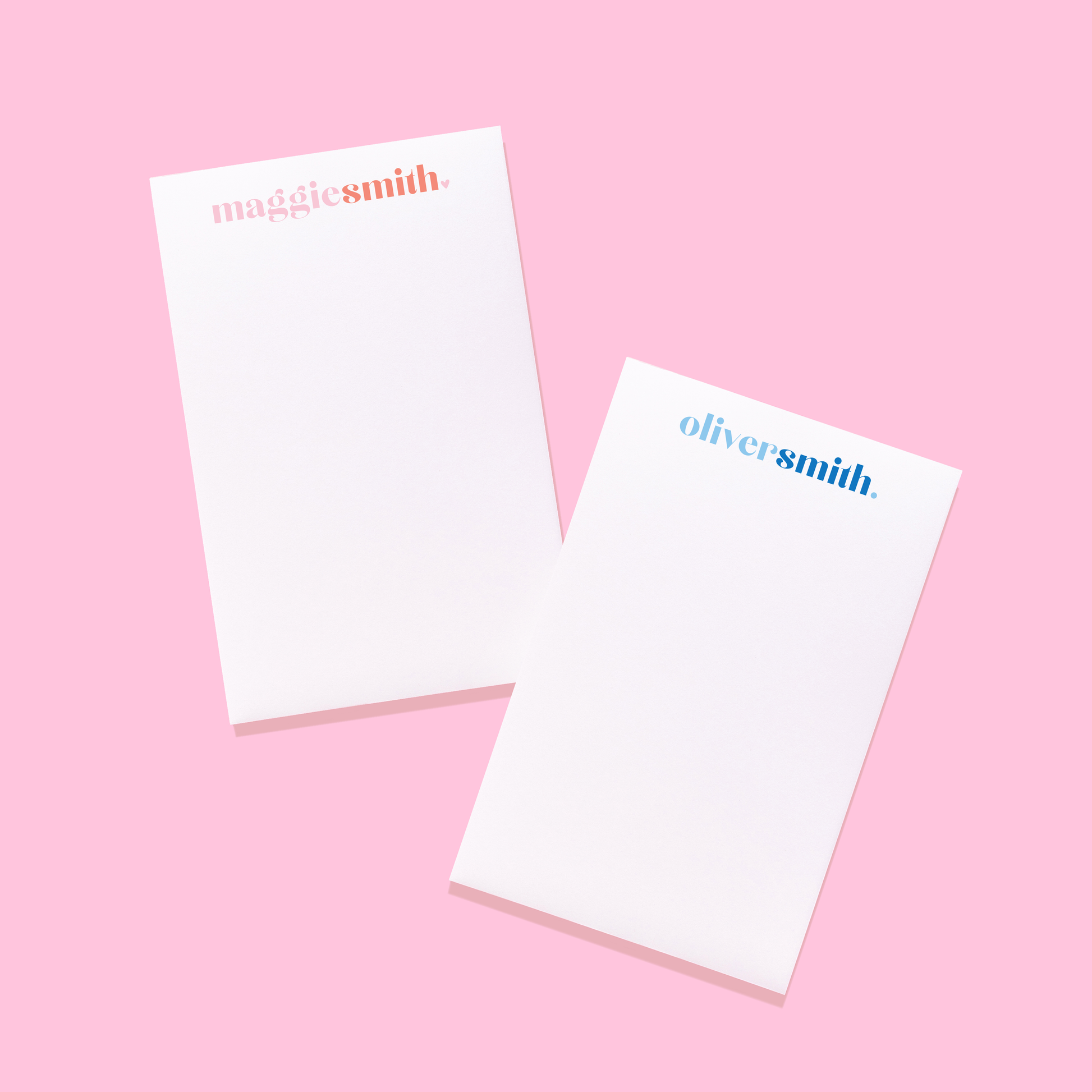 Cheerful Dot Personalized Notepad