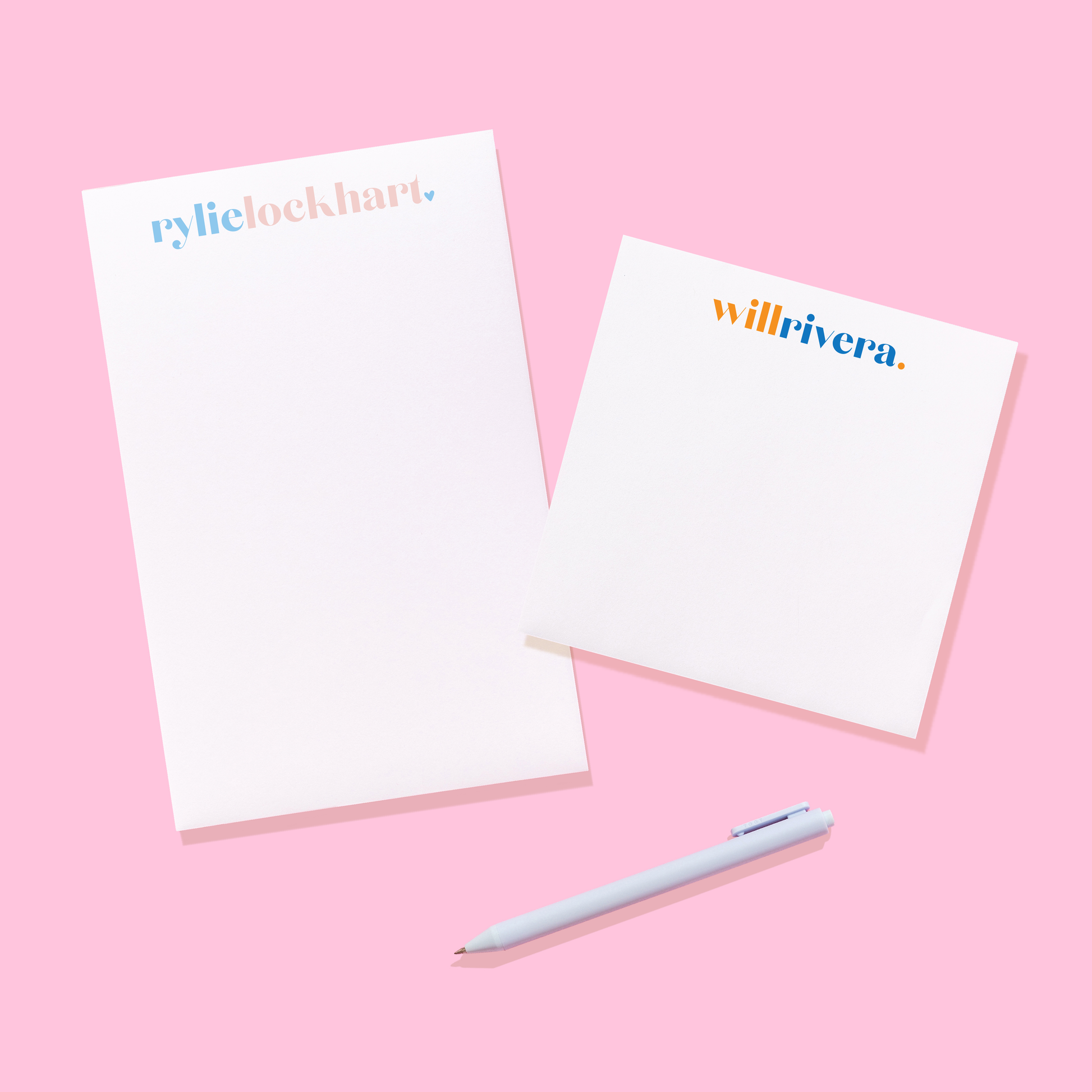 Cheerful Dot Personalized Notepad