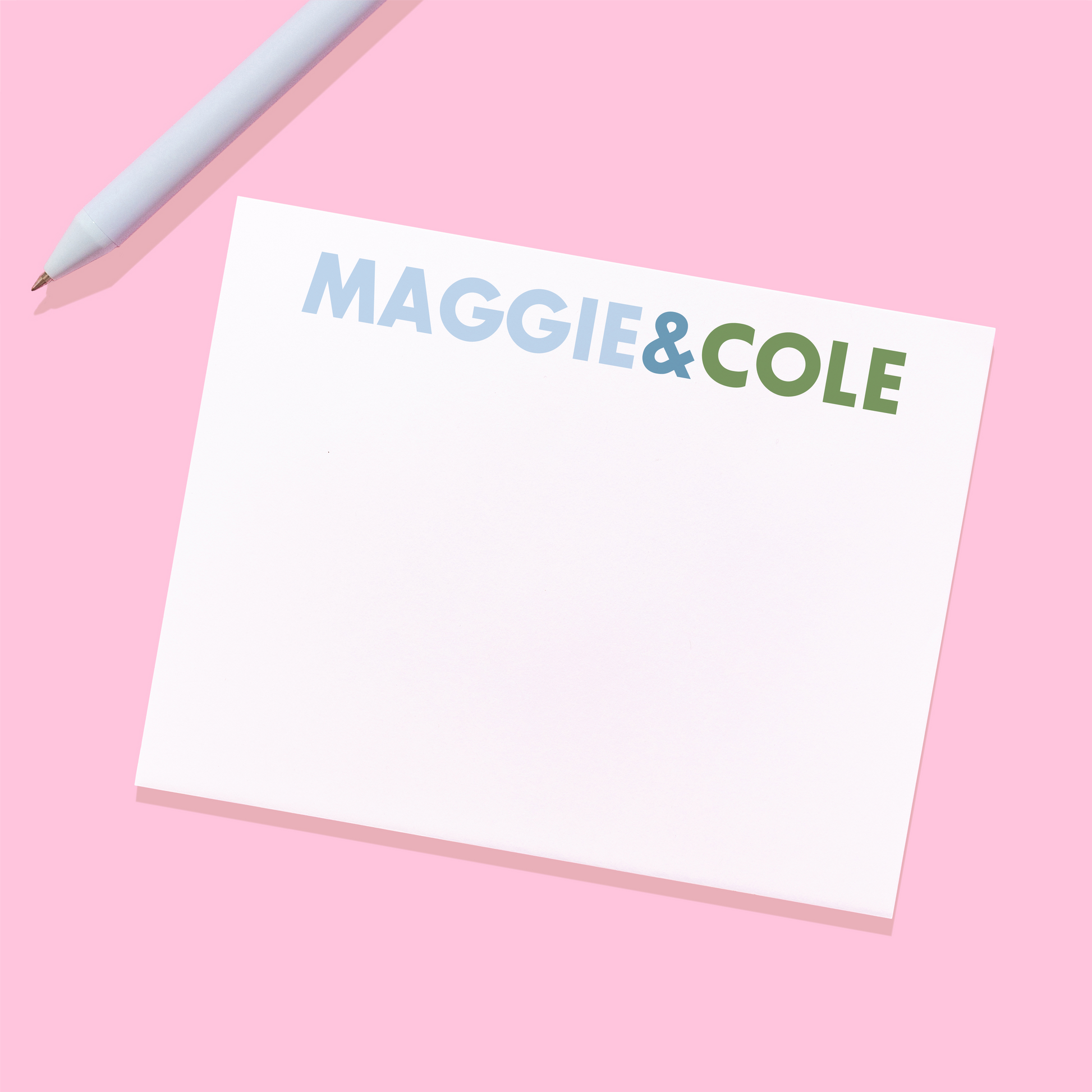 Couples Personalized Stationery