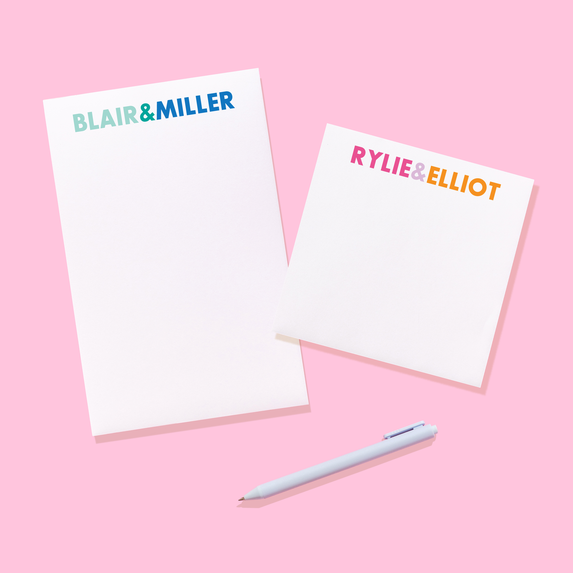 Couples Personalized Notepad