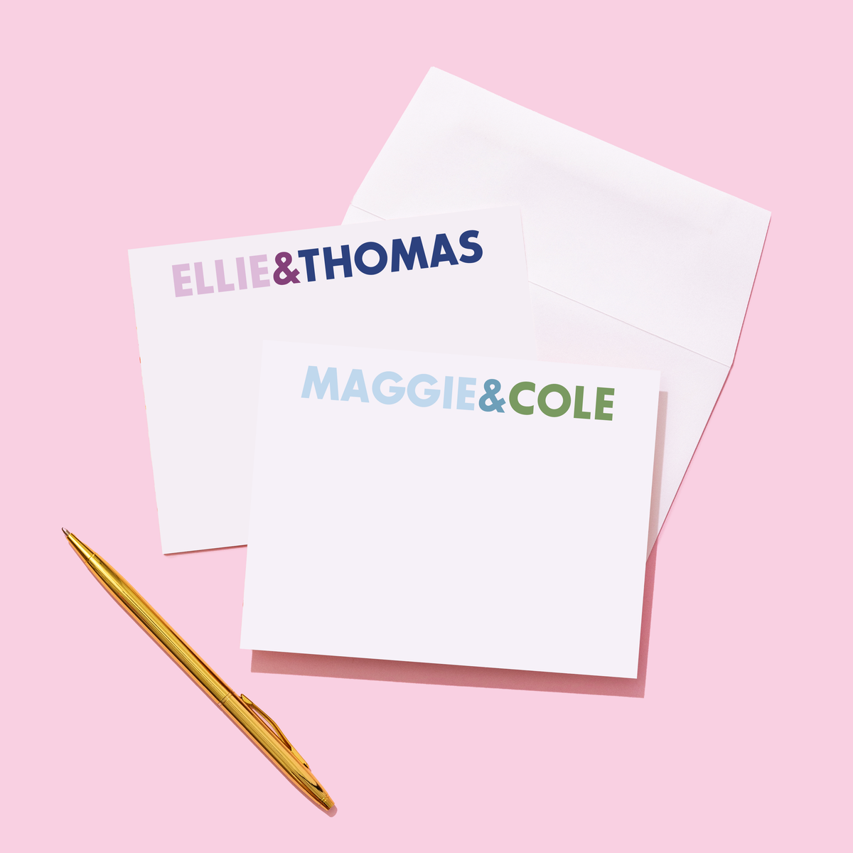 Couples Personalized Stationery