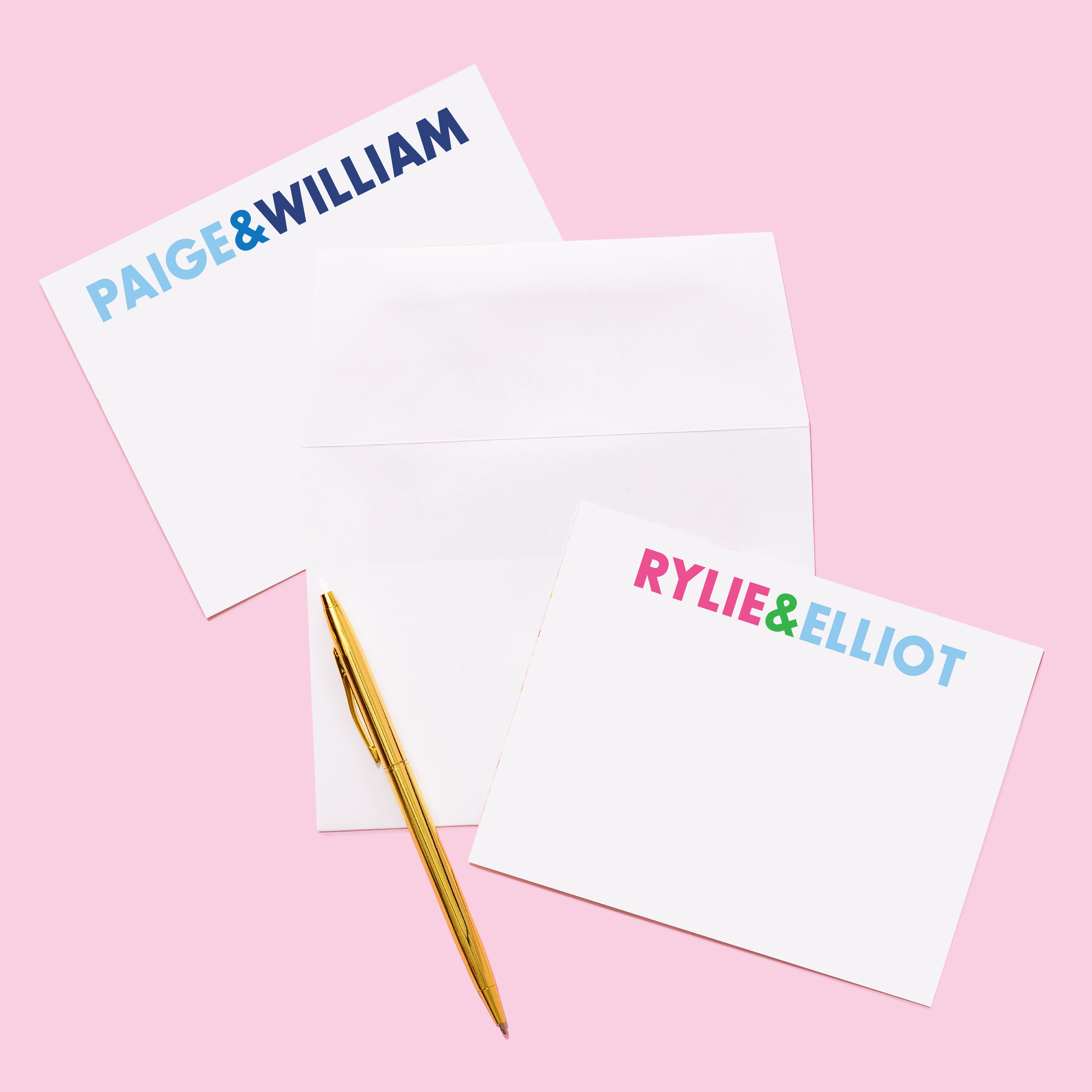 Couples Personalized Stationery