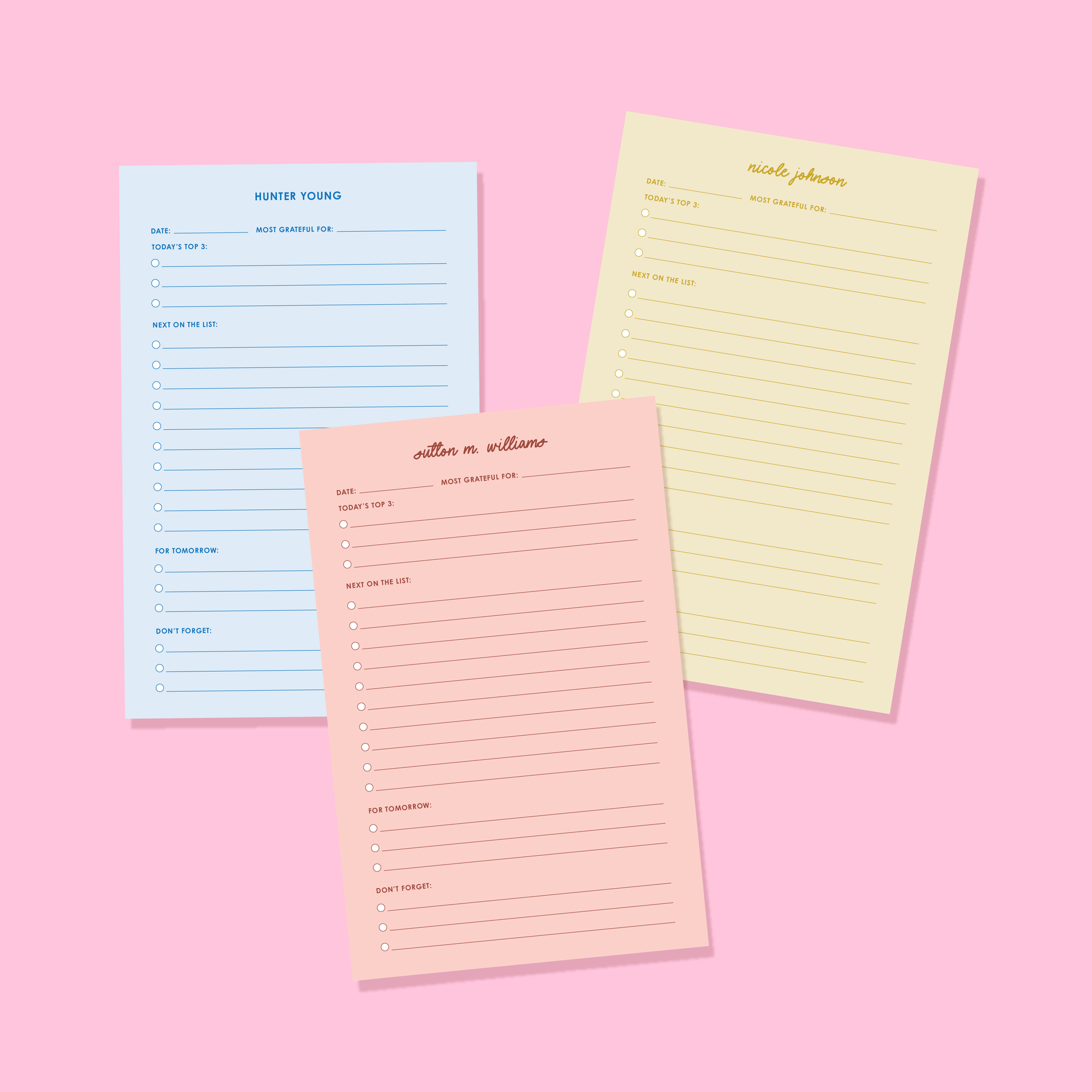Refined Task To Do Notepad