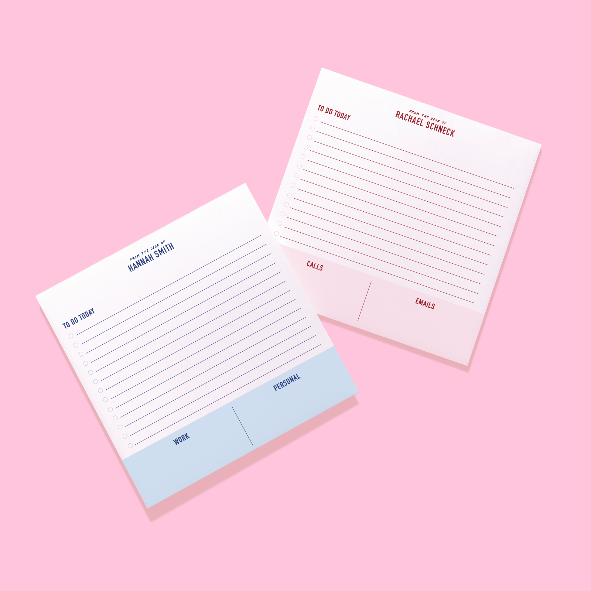 Corporate From the Desk of Large Square Notepad