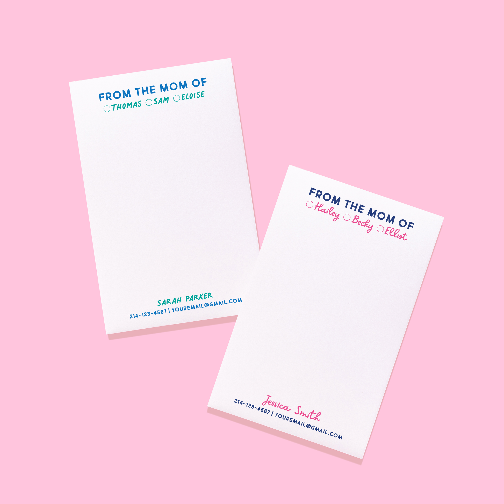 Mom Personalized Notepad
