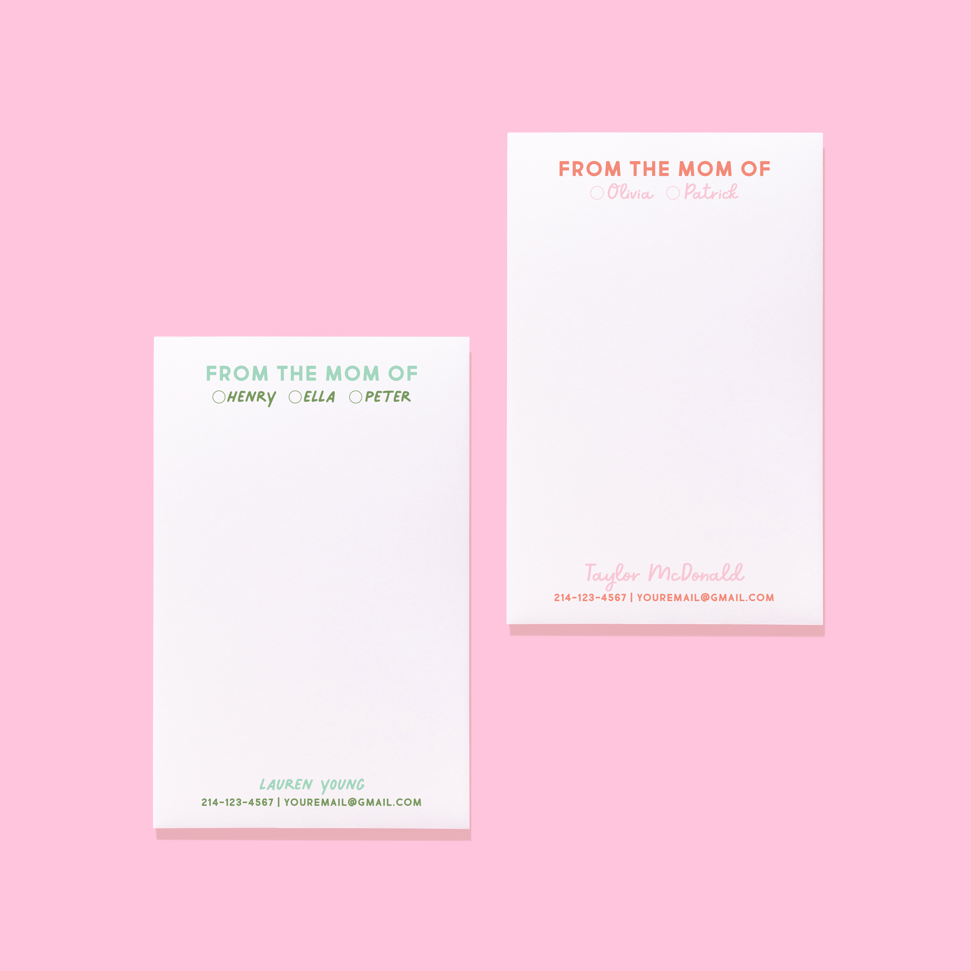 Mom Personalized Notepad