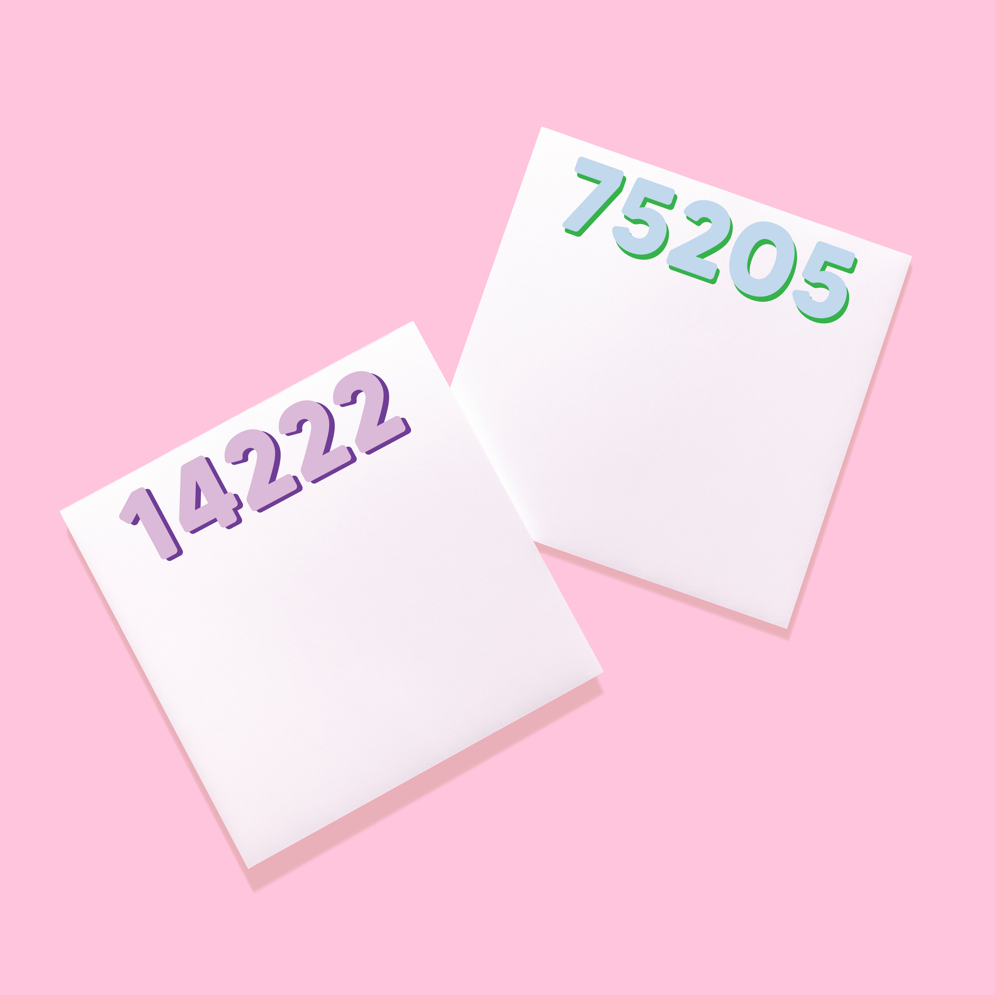 Modern Classics Zip Code Notepad