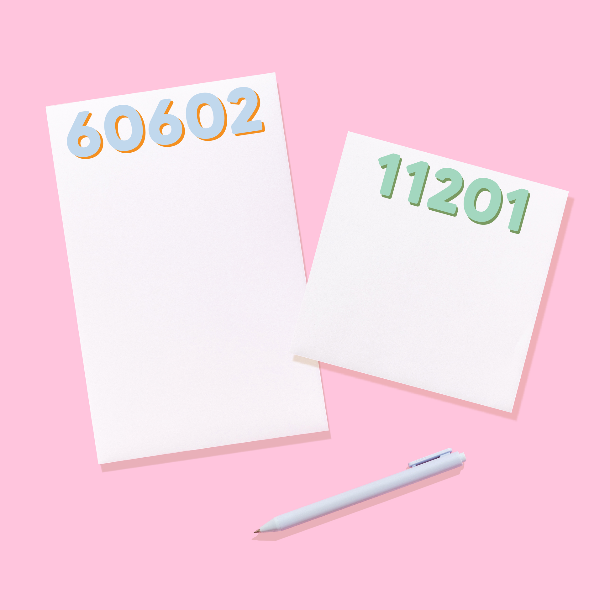 Modern Classics Zip Code Notepad