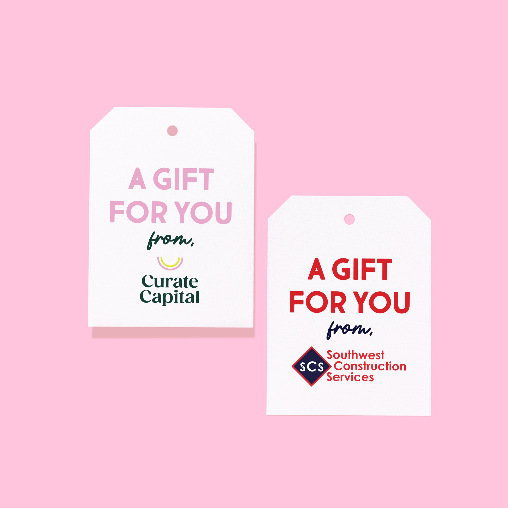 Personalized Branded A Gift For You Gift Tags