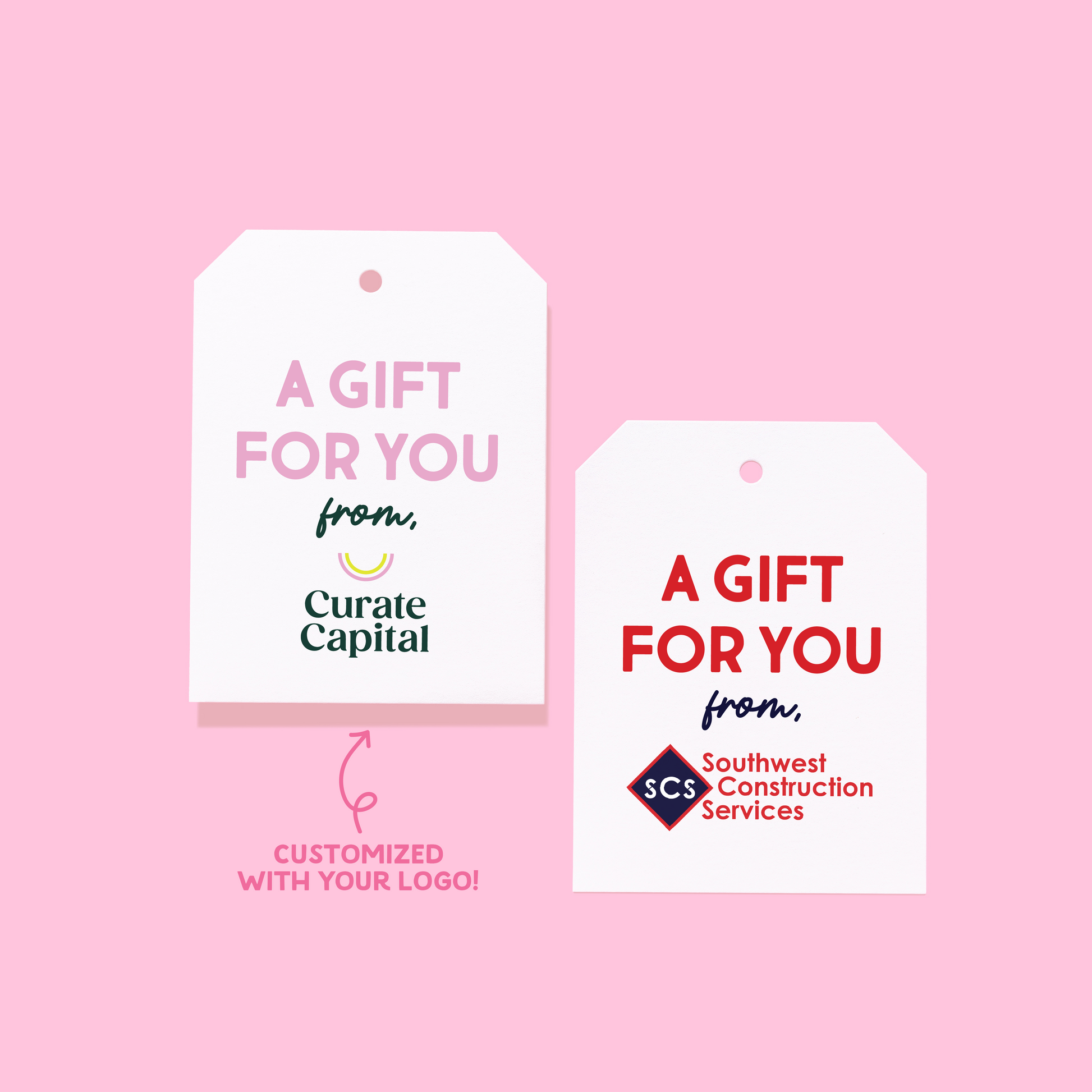 Personalized Branded A Gift For You Gift Tags