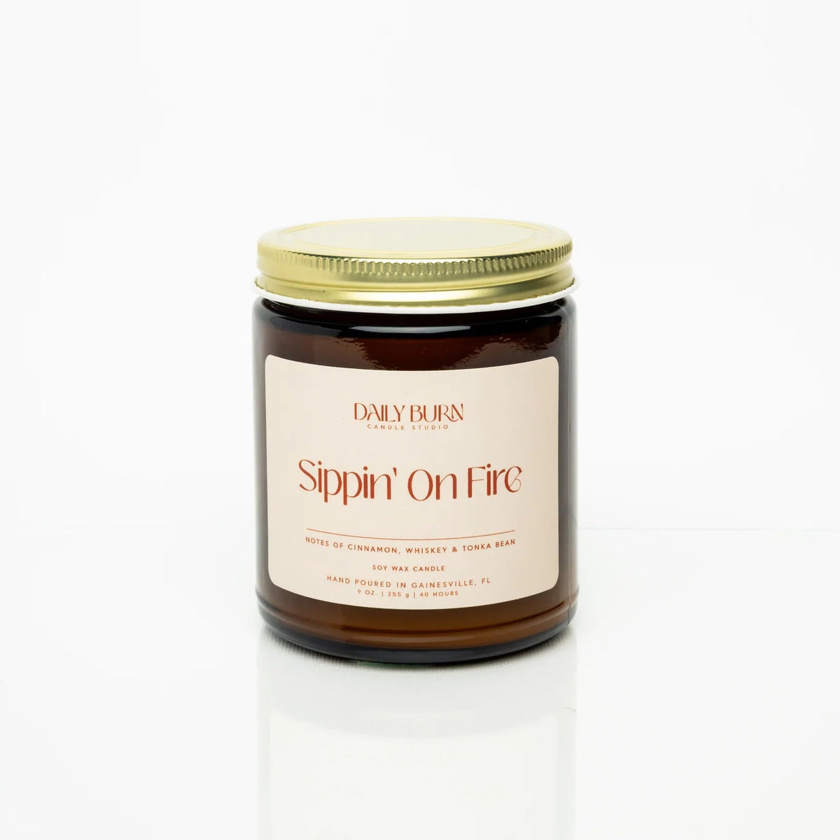 Fall Candle - Sippin' on Fire